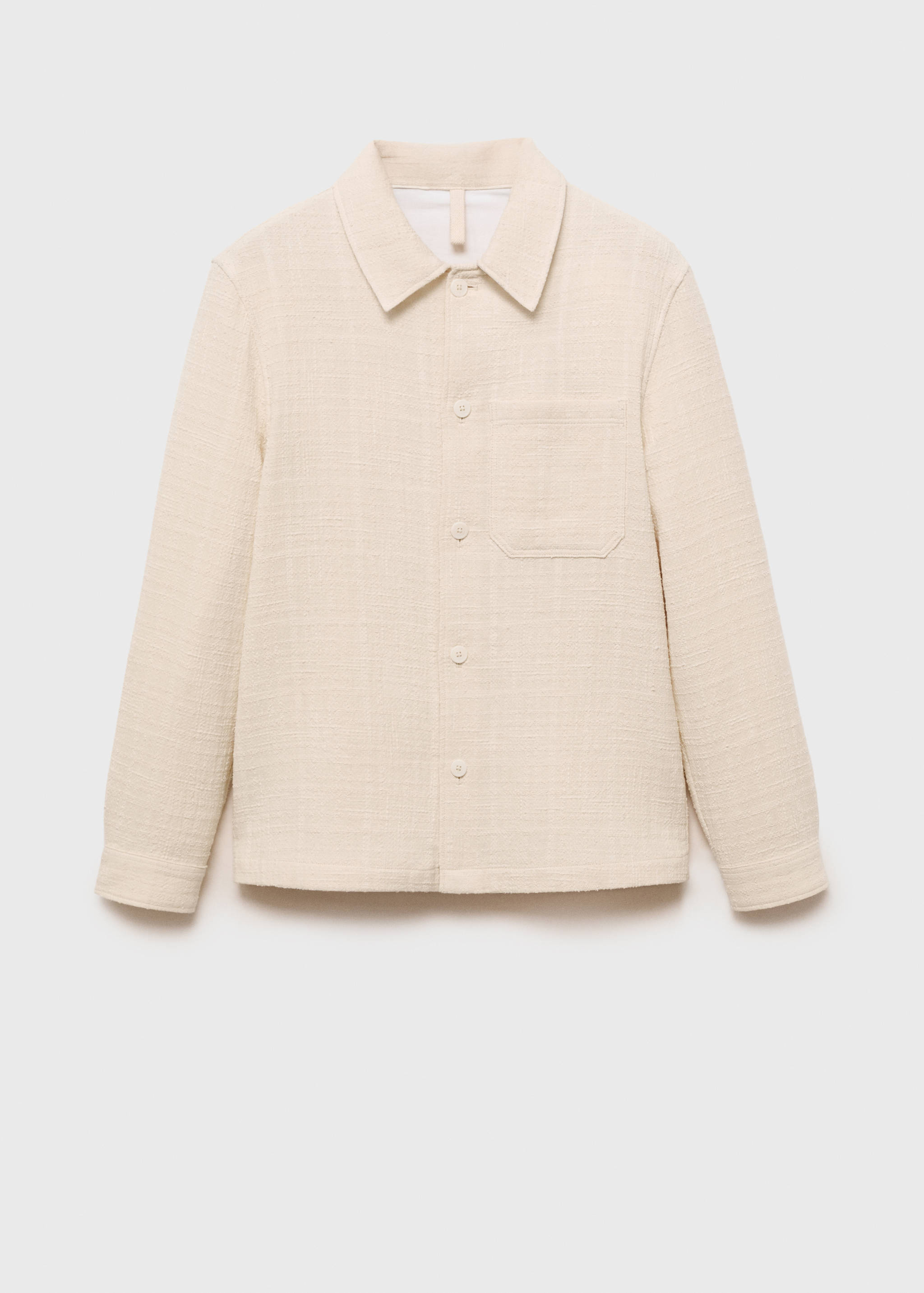 Surchemise structurée coton - Article sans modèle