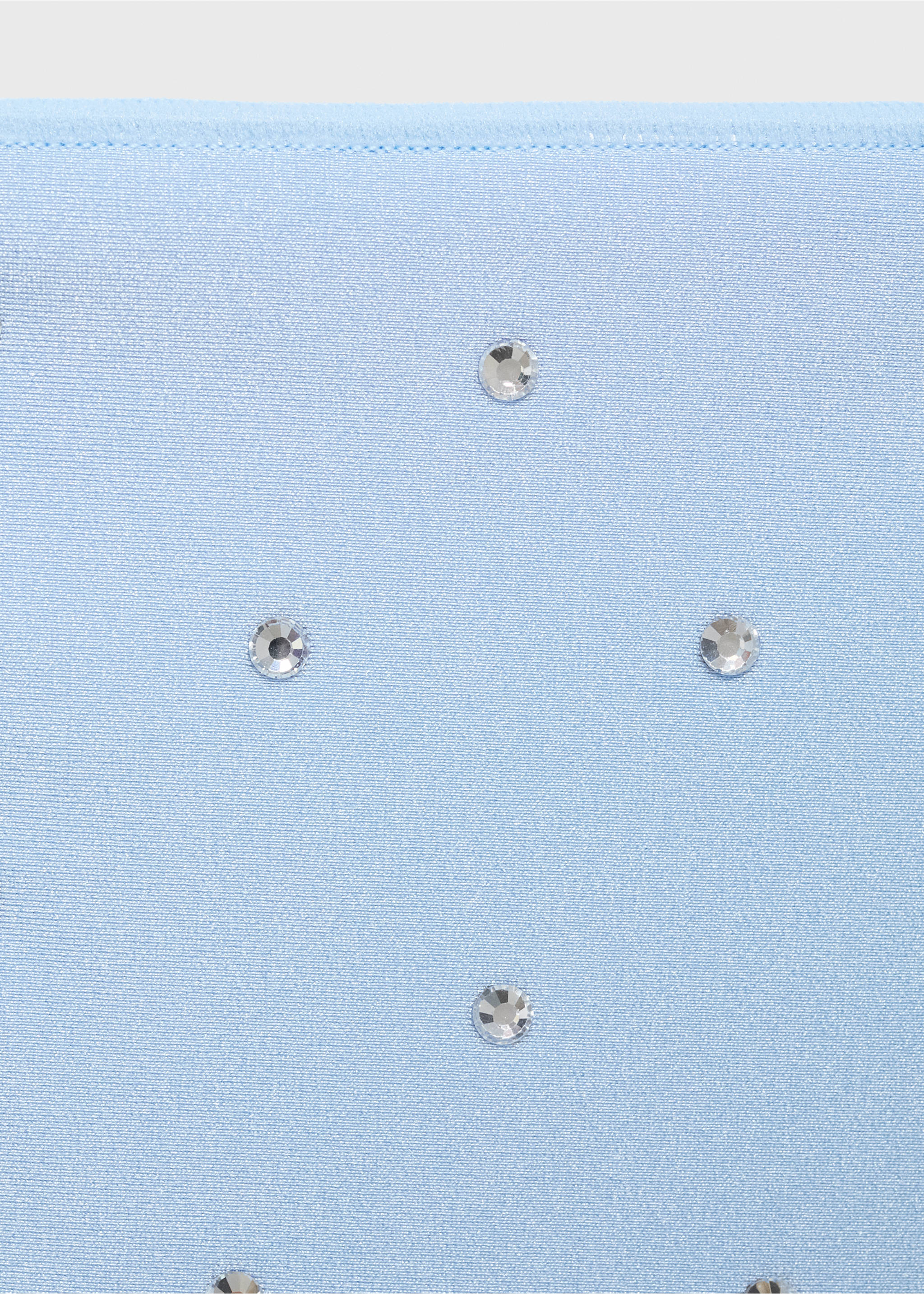 Rhinestone nedre bikini - Detaljer om artikeln 8, Himmelblå. Ref: 87009221-00.