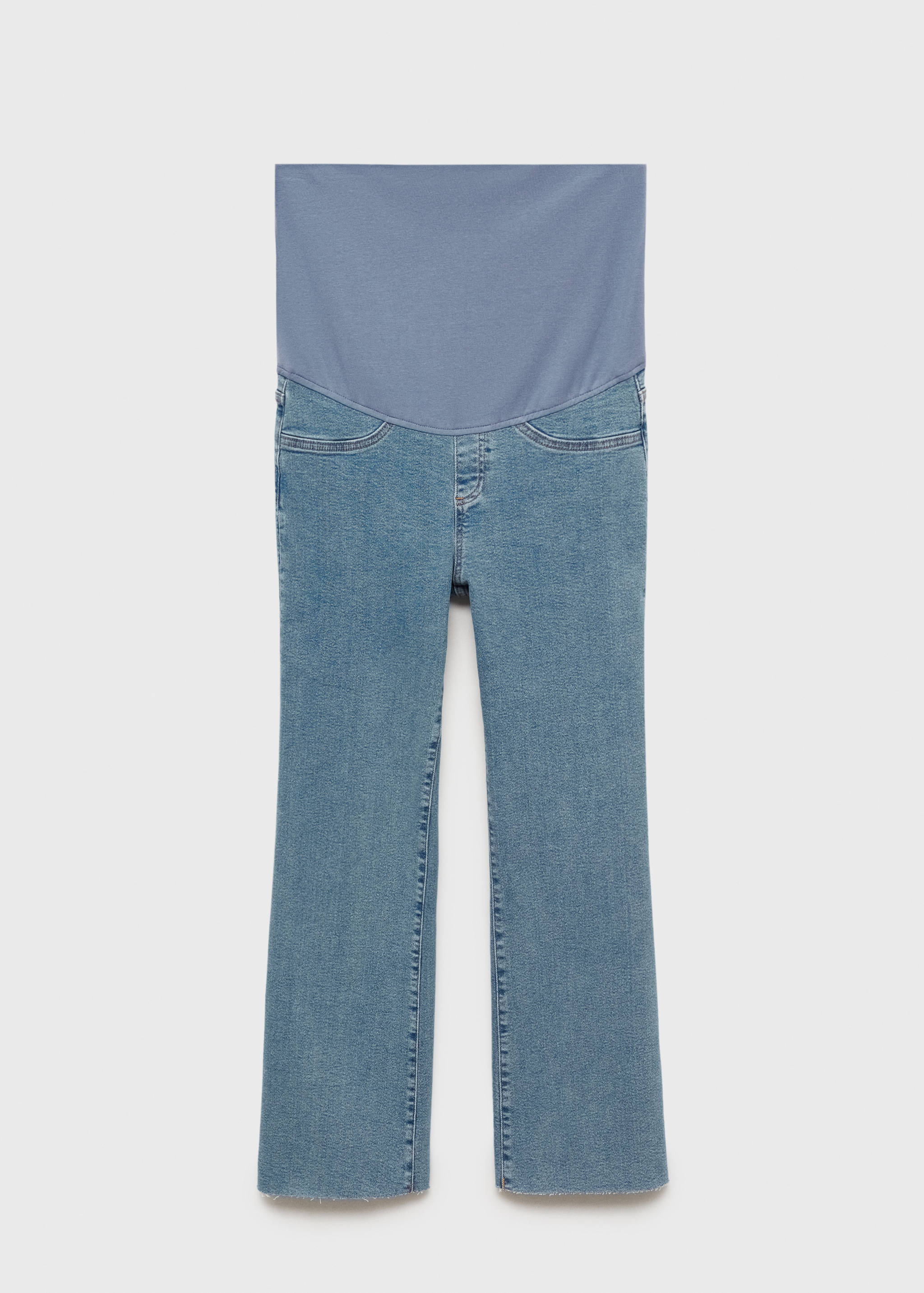 Maternity flared cropped jeans - Article without model