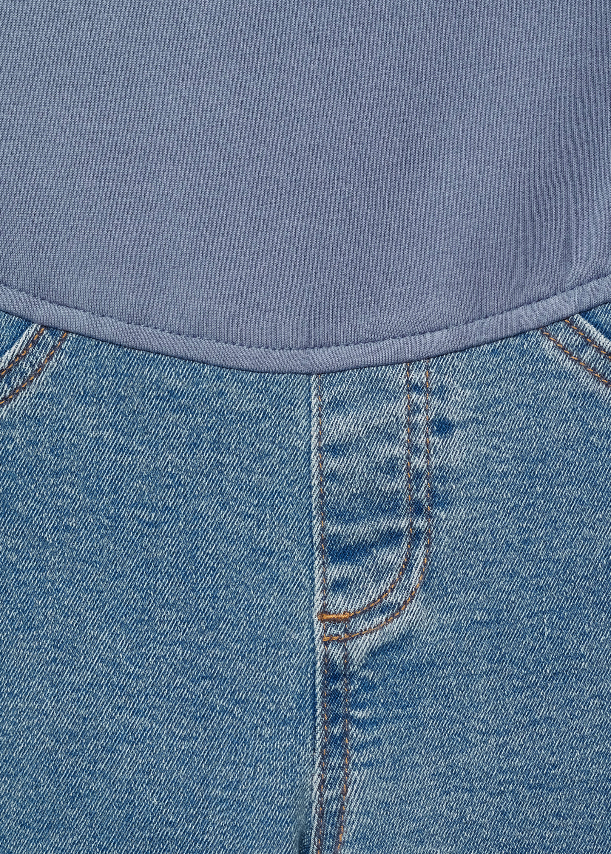Maternity flared cropped jeans - Details of the article 8