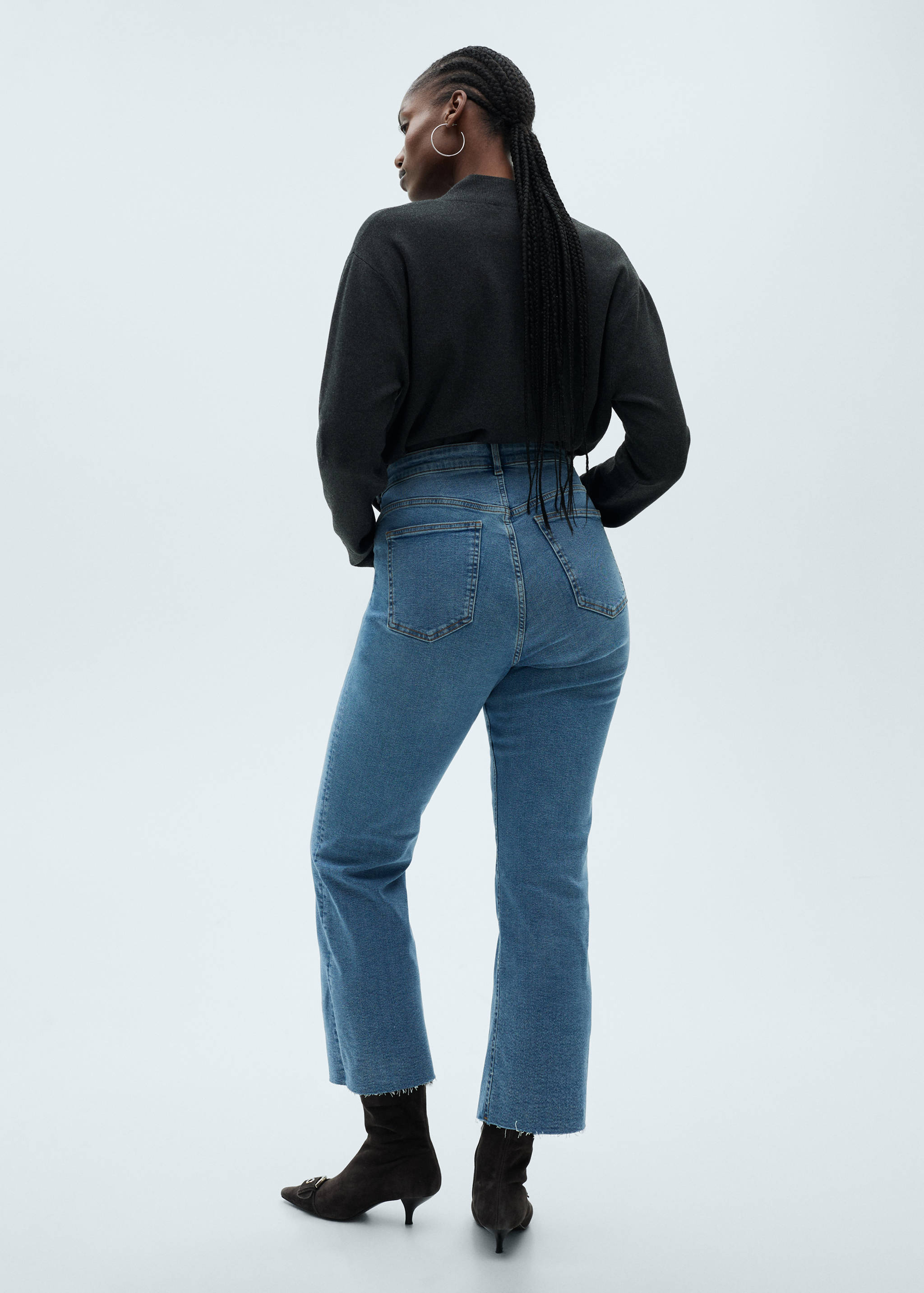 Flared-Crop-Jeans Sienna - Detail des Artikels 4