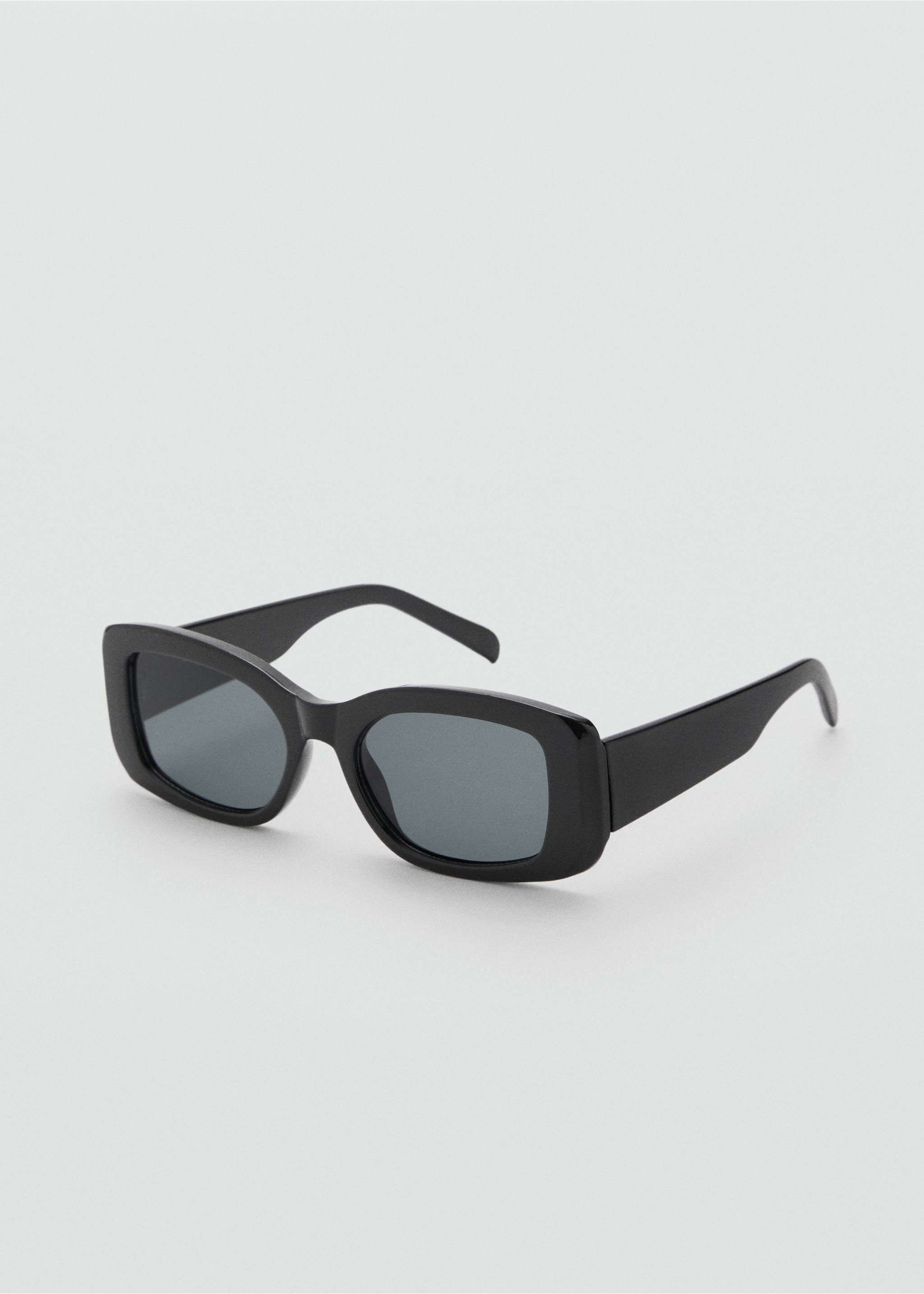 Gafas de sol montura cuadrada - Plano medio, Negro. Ref: 87010233-00.