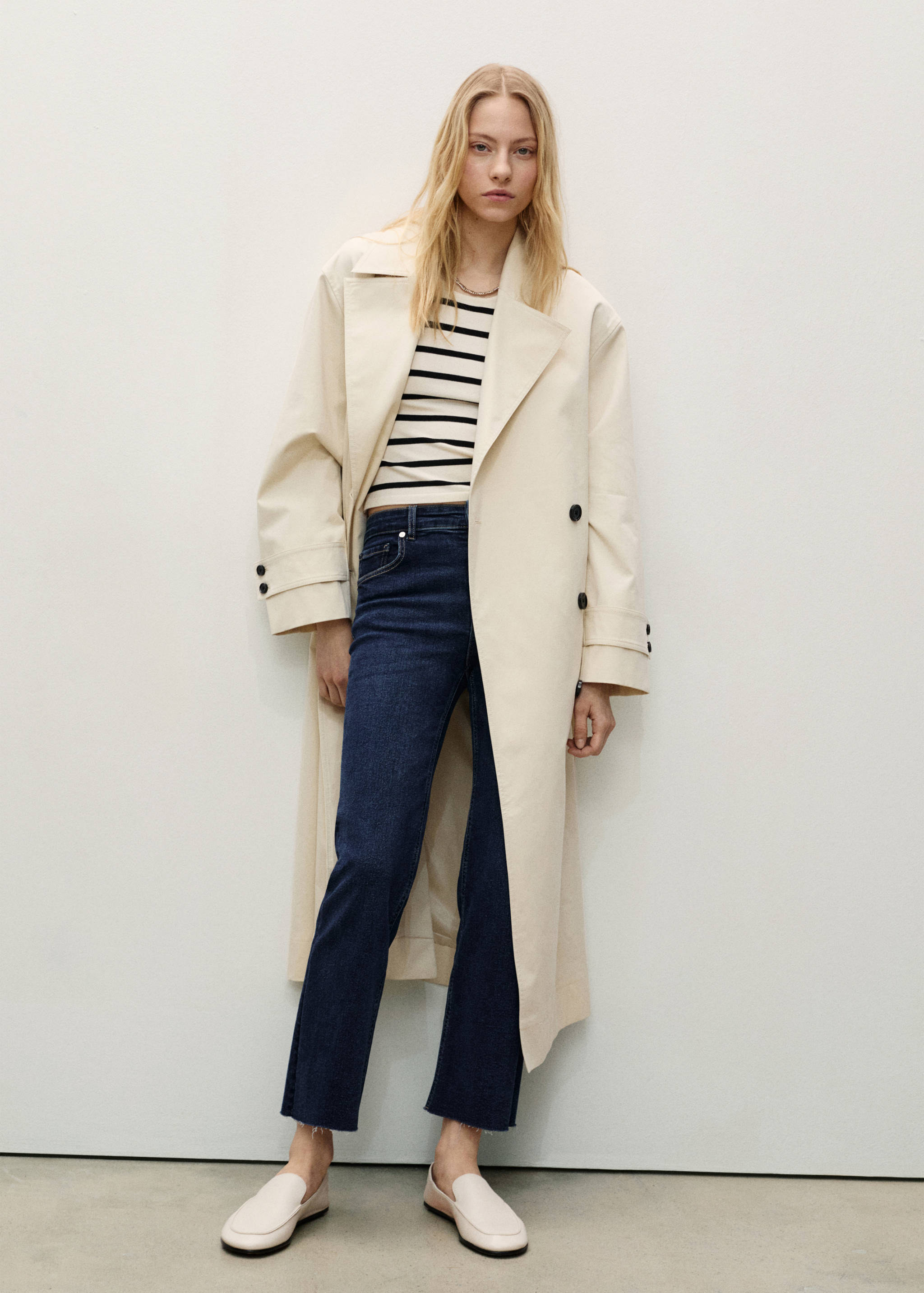 Flared-Crop-Jeans Sienna - Allgemeine Ansicht