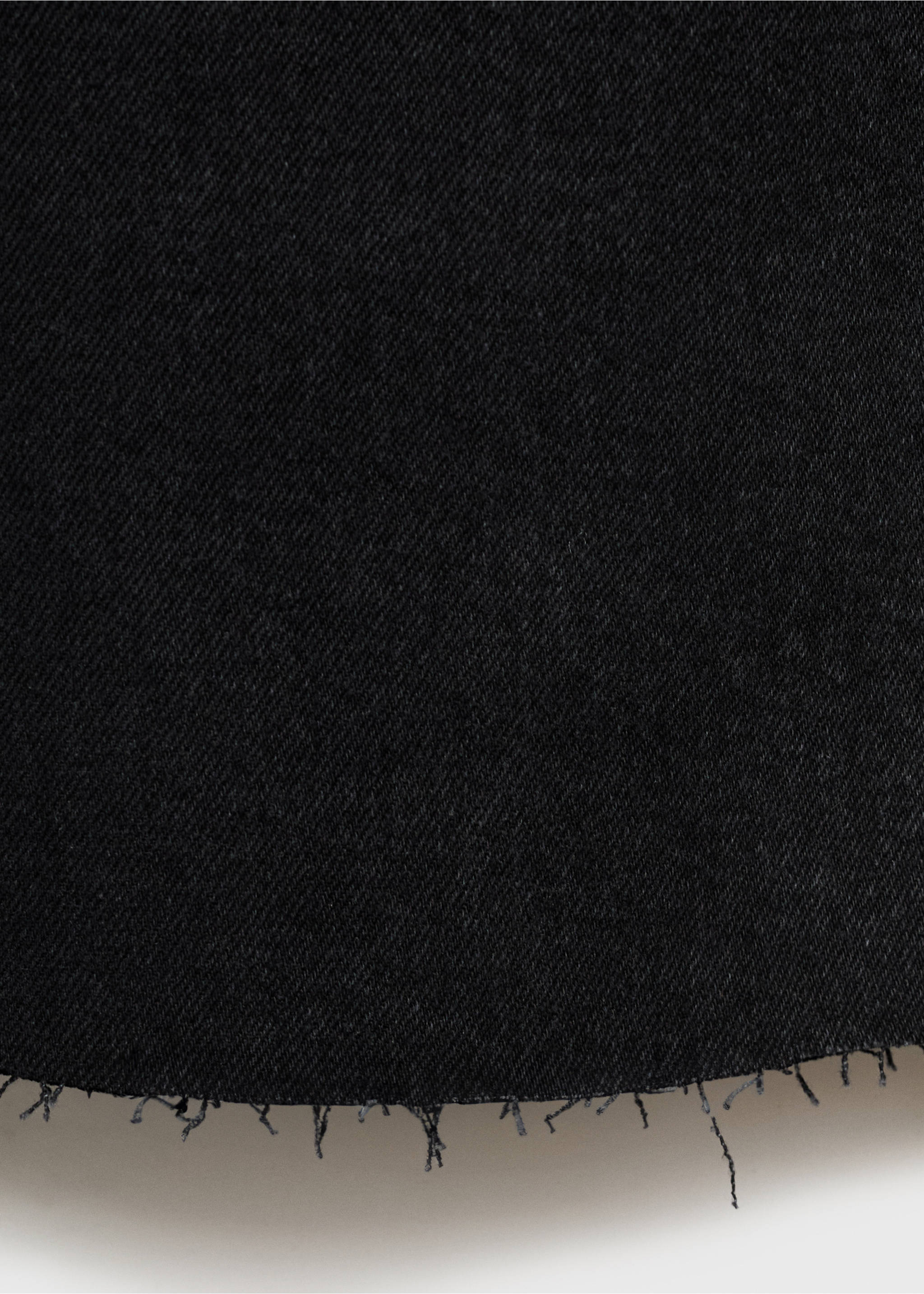 Catherin culotte high-rise jeans - Details of the article 0, Black denim. Ref: 87010243-00.