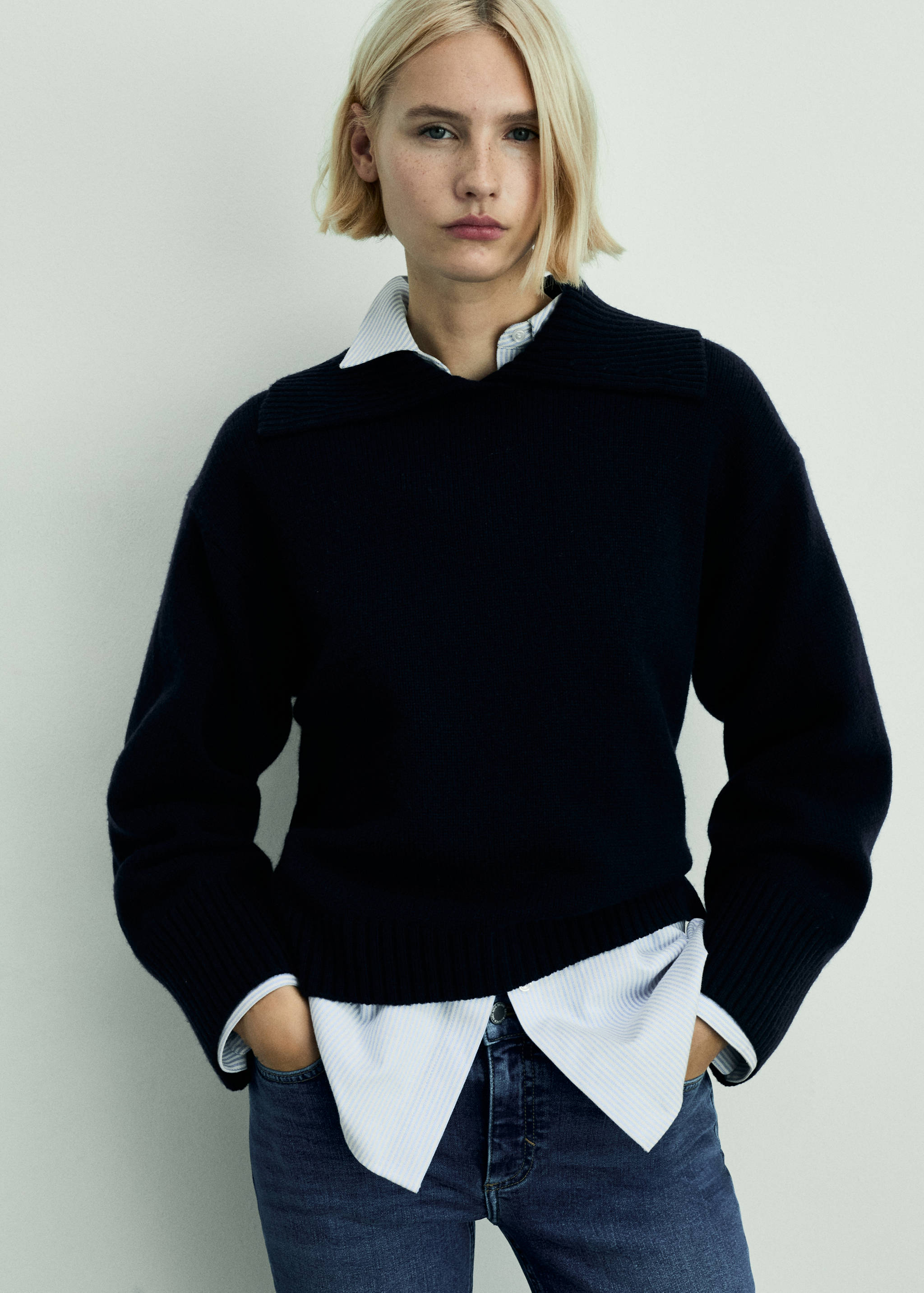 Mid-rise skinny jeans - Details of the article 1