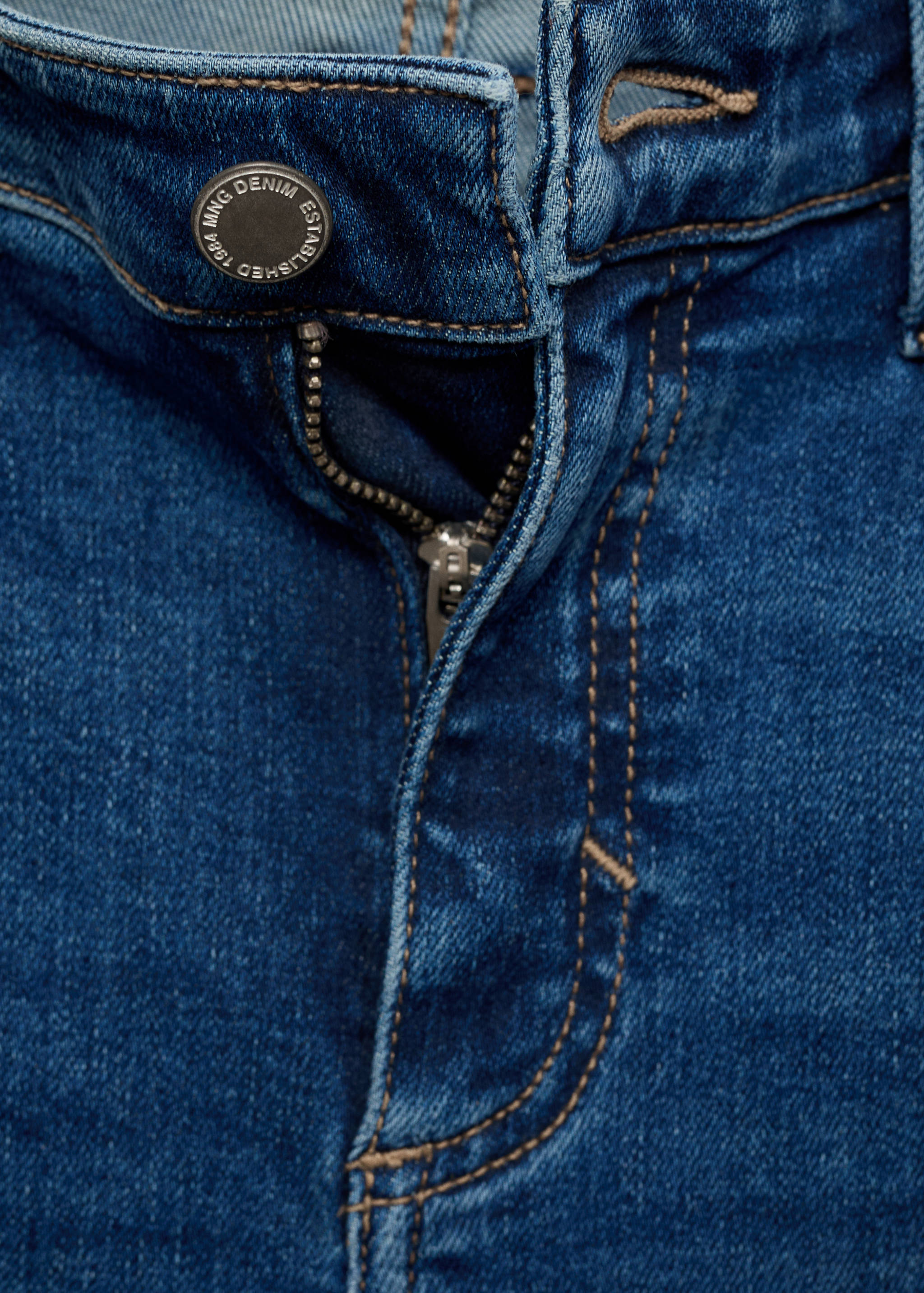 Mid-rise skinny jeans - Details of the article 8
