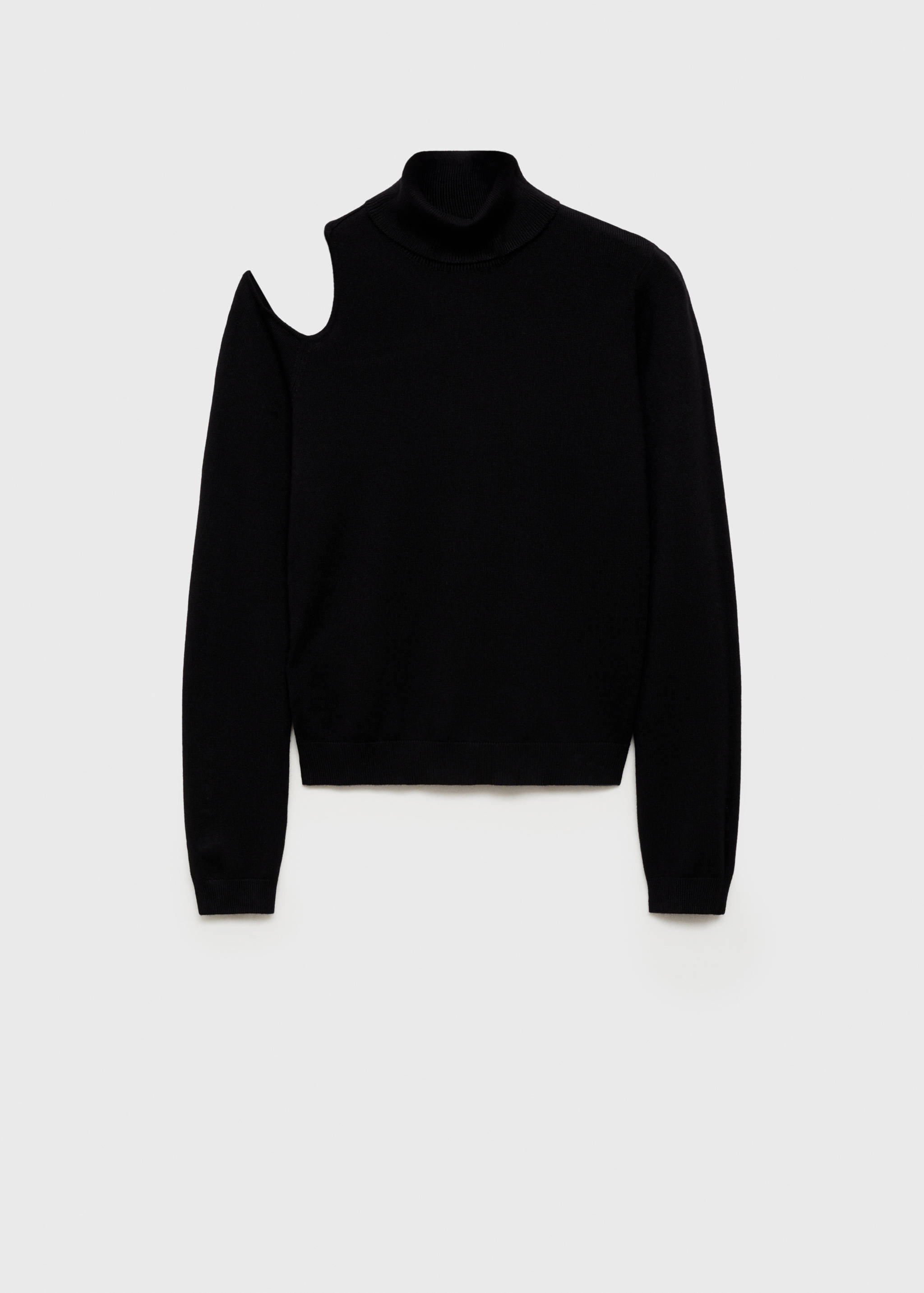 Pull-over asymétrique ouverture épaule - Article sans modèle