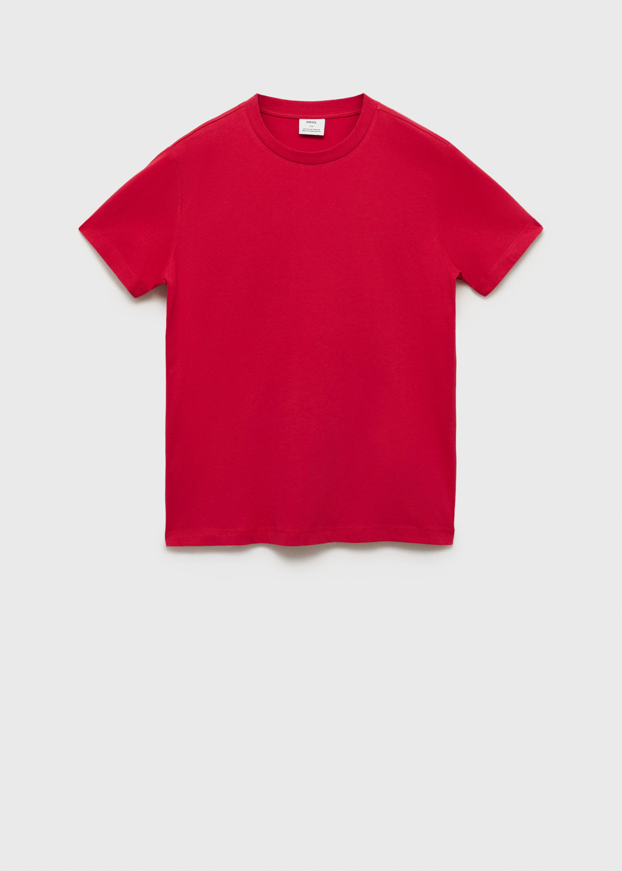 100% cotton slim-fit t-shirt - Article without model
