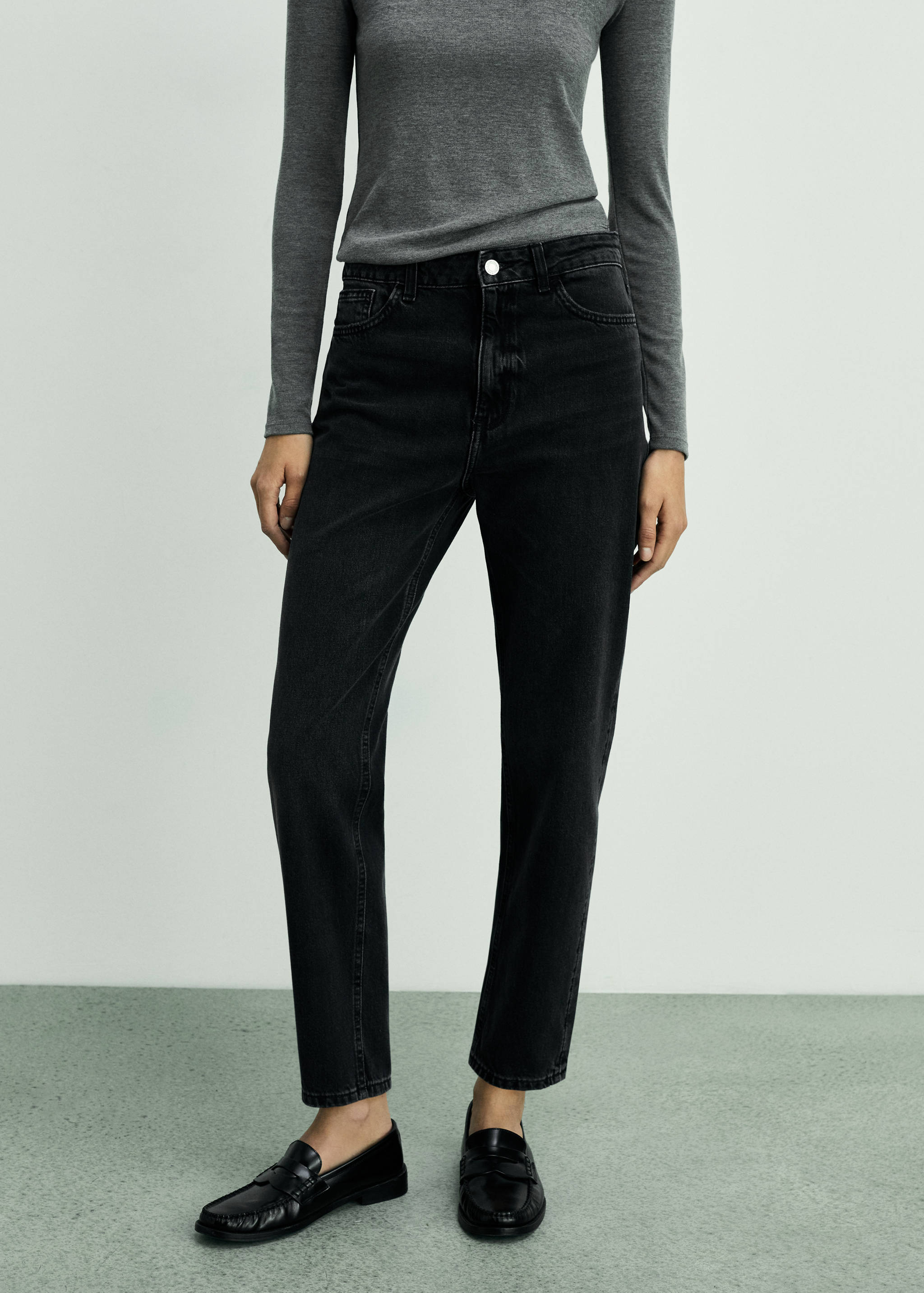 Mom2000 high-rise jeans - Medium plane