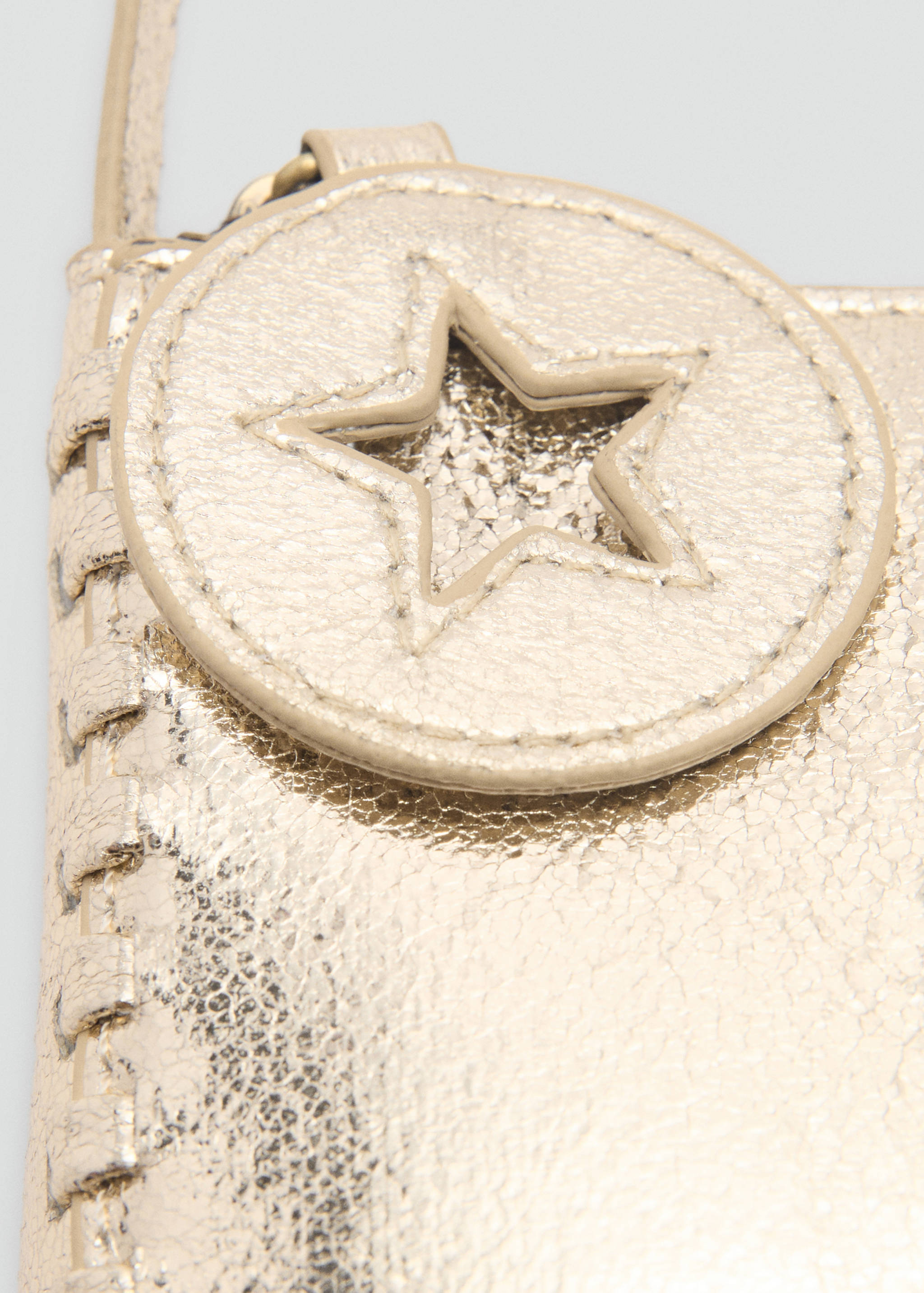 Metallic-effect bag - Details of the article 1