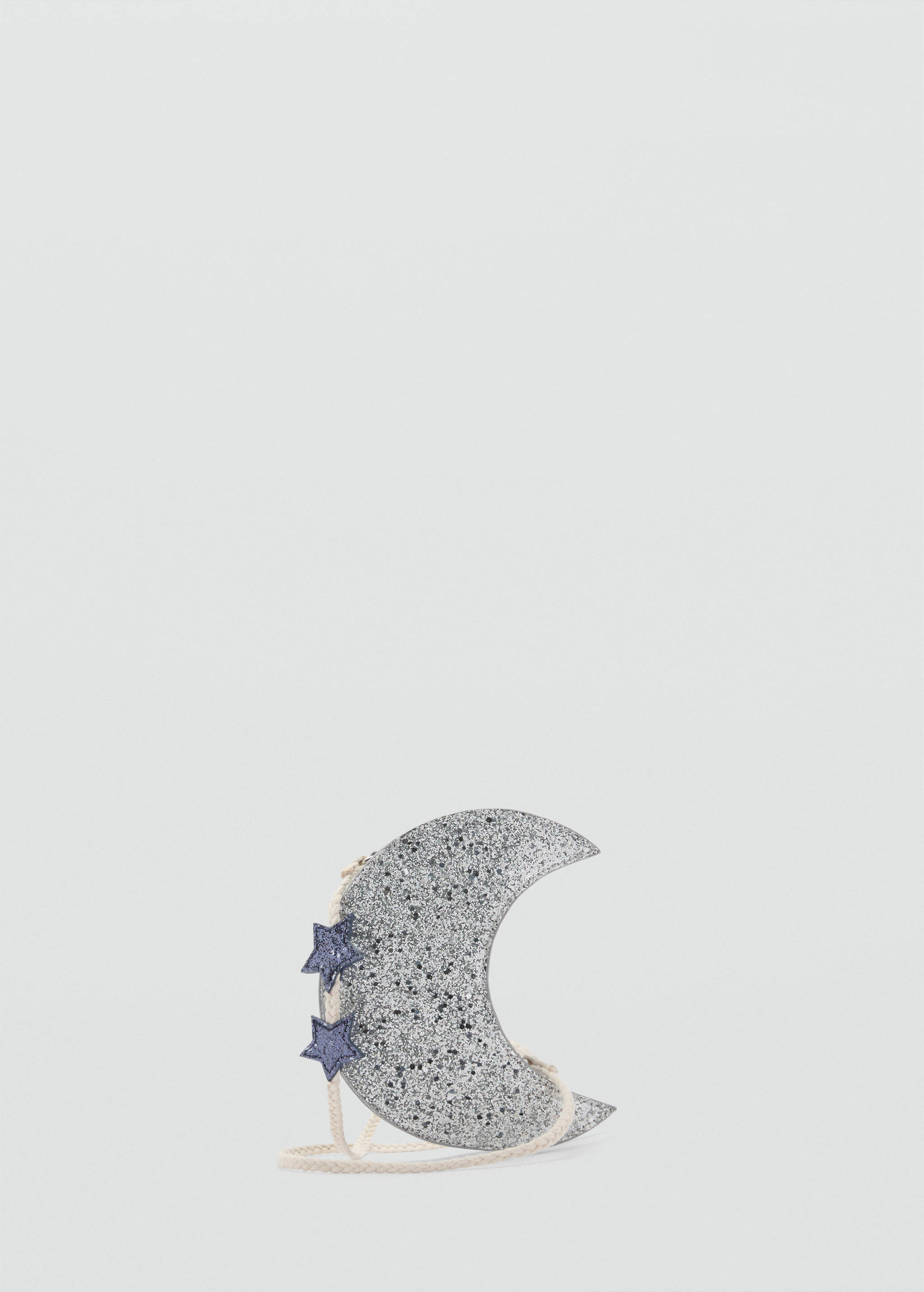 Mond-Handtasche mit Glitzer - Artikel ohne Model