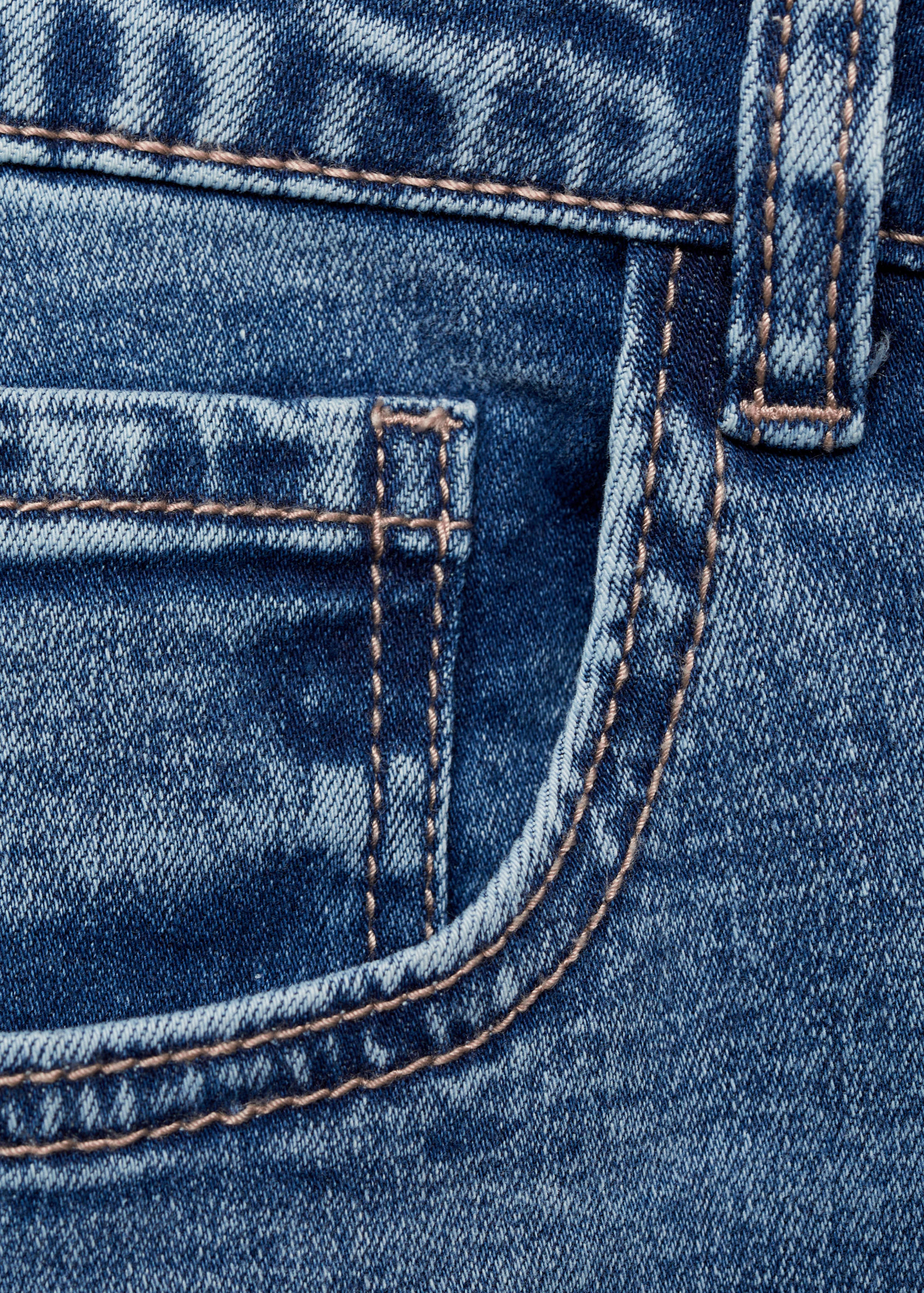 Embroidered details jeans - Details of the article 8