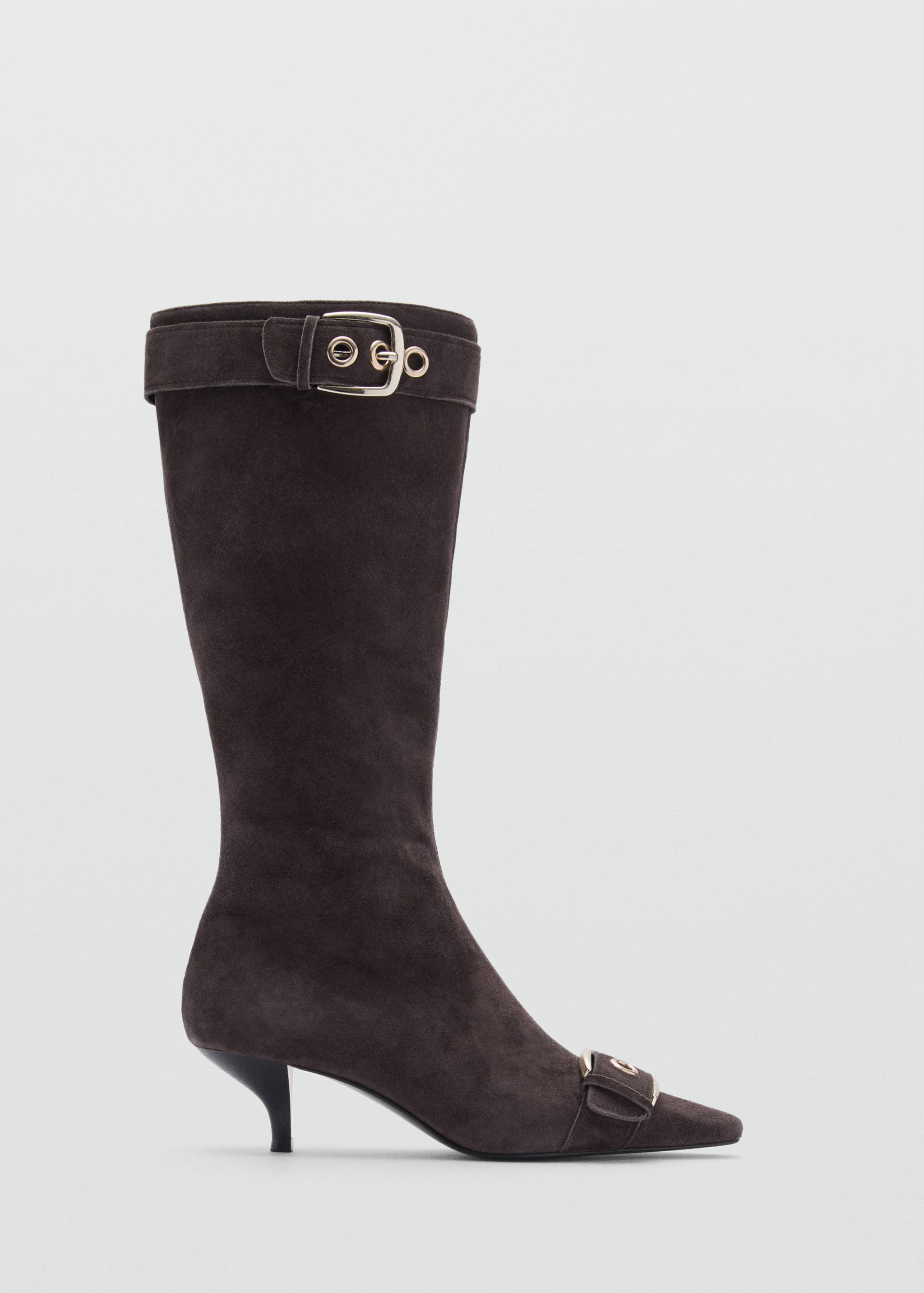 Bota piel serraje detalle hebillas - Artículo sin modelo