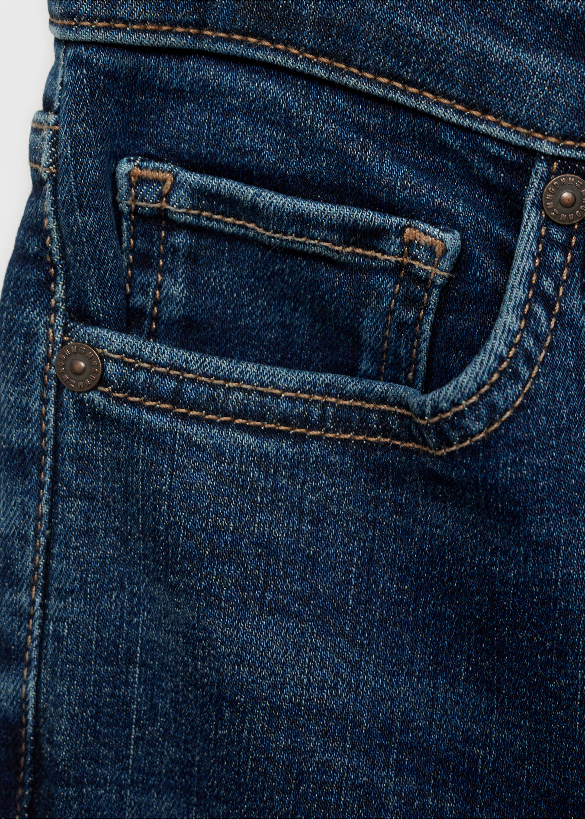 Texans skinny tir alt - Detall de l'article 8, Blau fosc. Ref: 87010284-00.