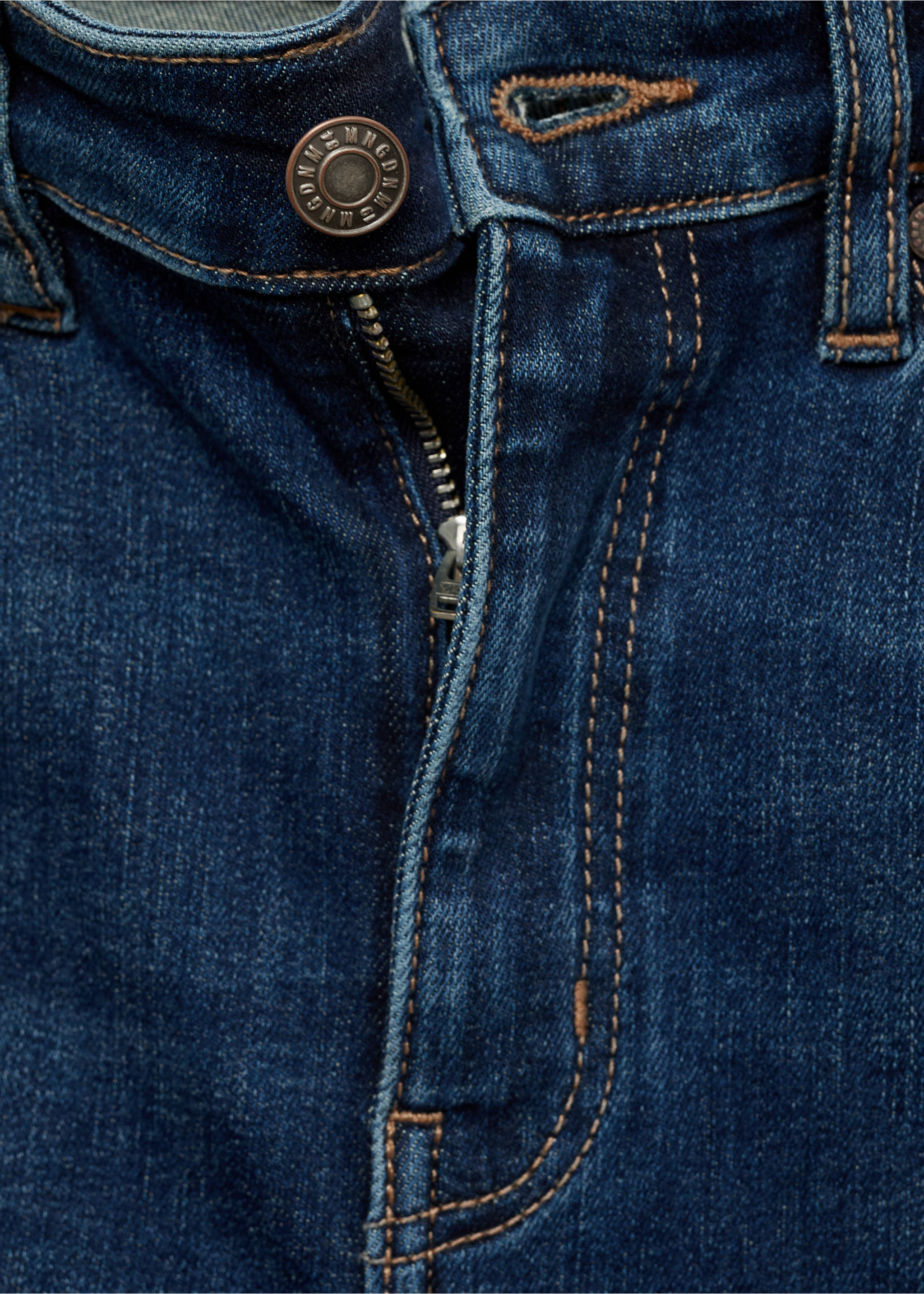 Texans skinny tir alt - Detall de l'article 0, Blau fosc. Ref: 87010284-00.