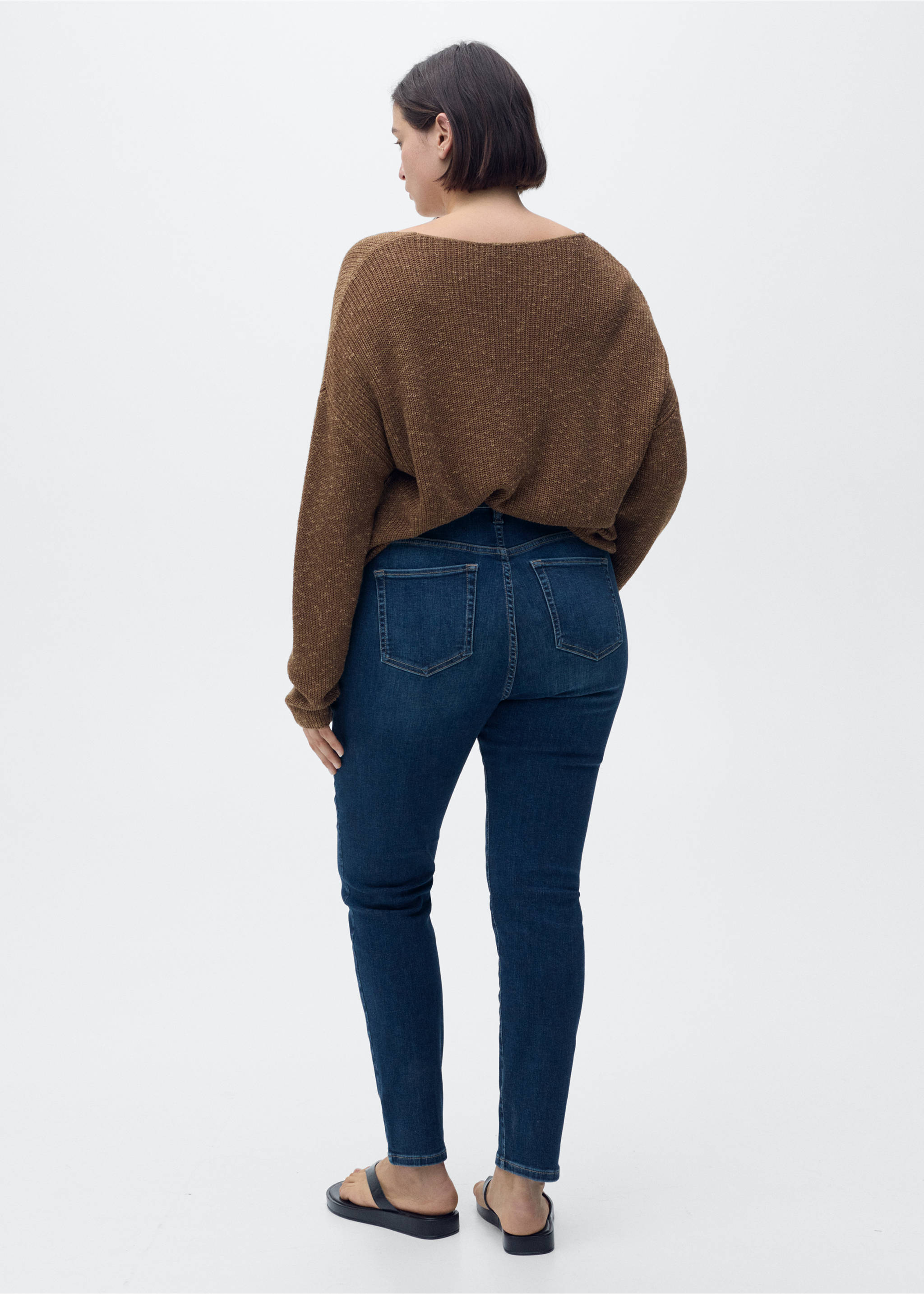 Texans skinny tir alt - Detall de l'article 4, Blau fosc. Ref: 87010284-00.