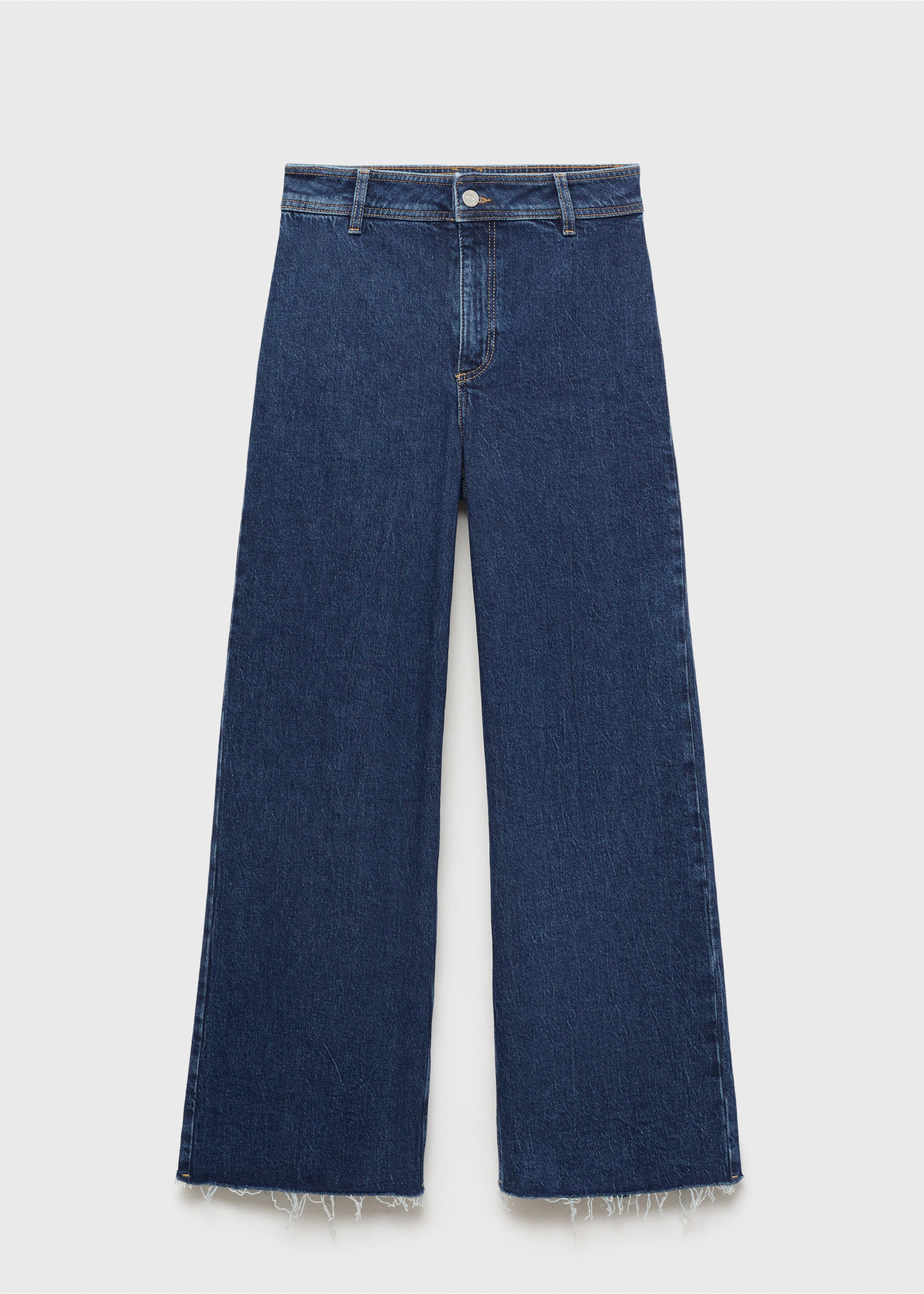 Catherin culotte high-rise jeans - Article without model, Dark Blue. Ref: 87010286-00.