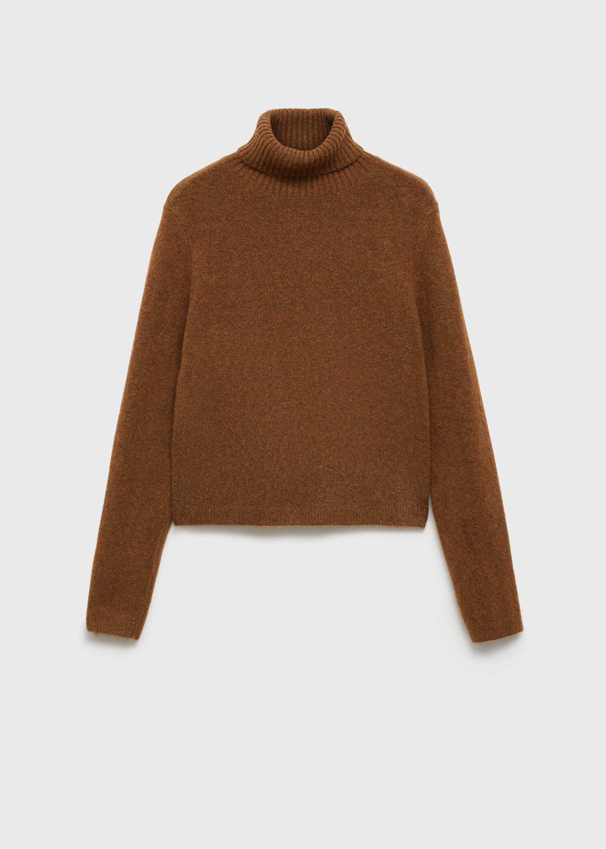 Rollkragenpullover - Artikel ohne Model, Schokolade. Ref: 87010290-00.