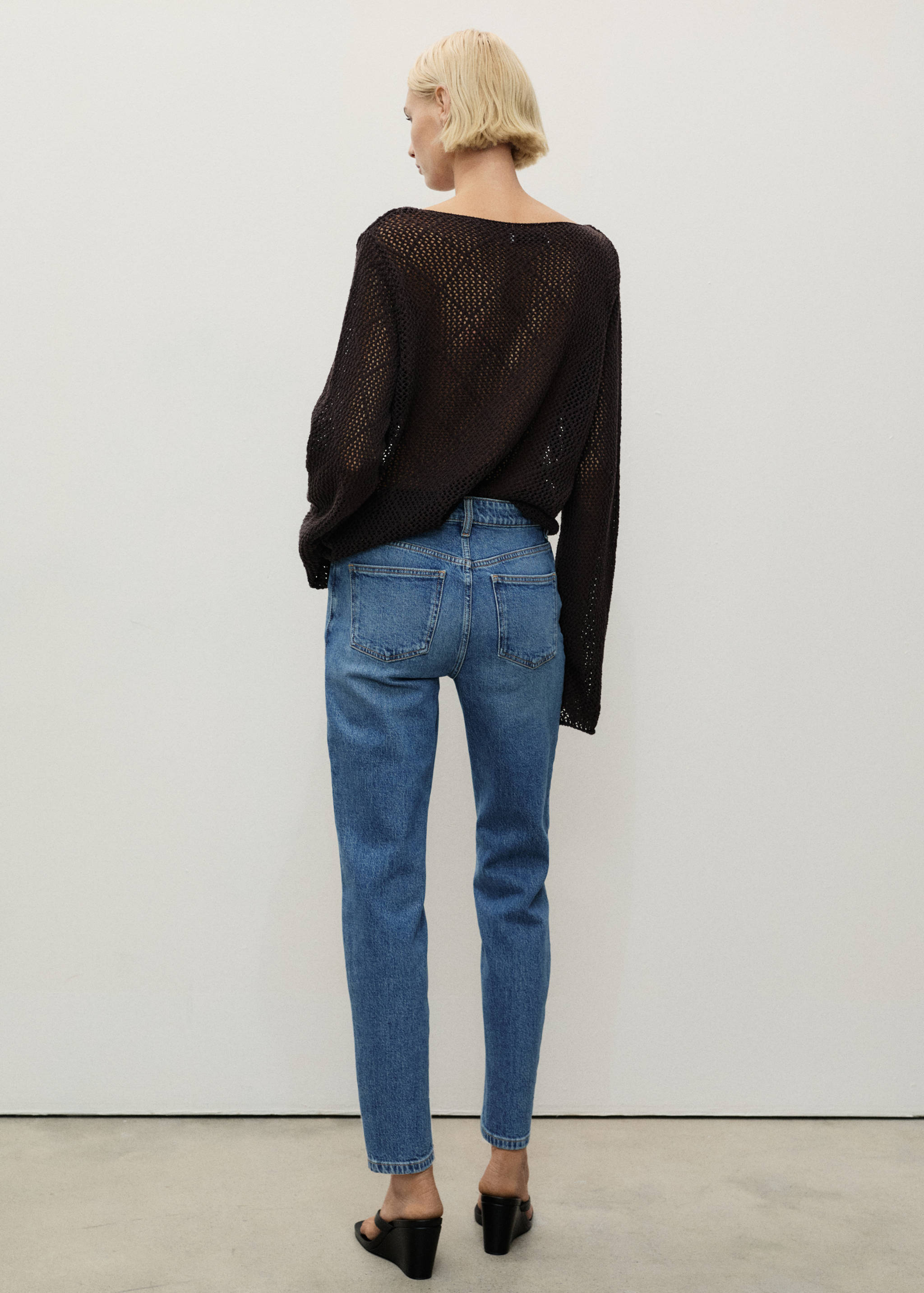 Jean Newmom confort taille haute - Verso de l’article