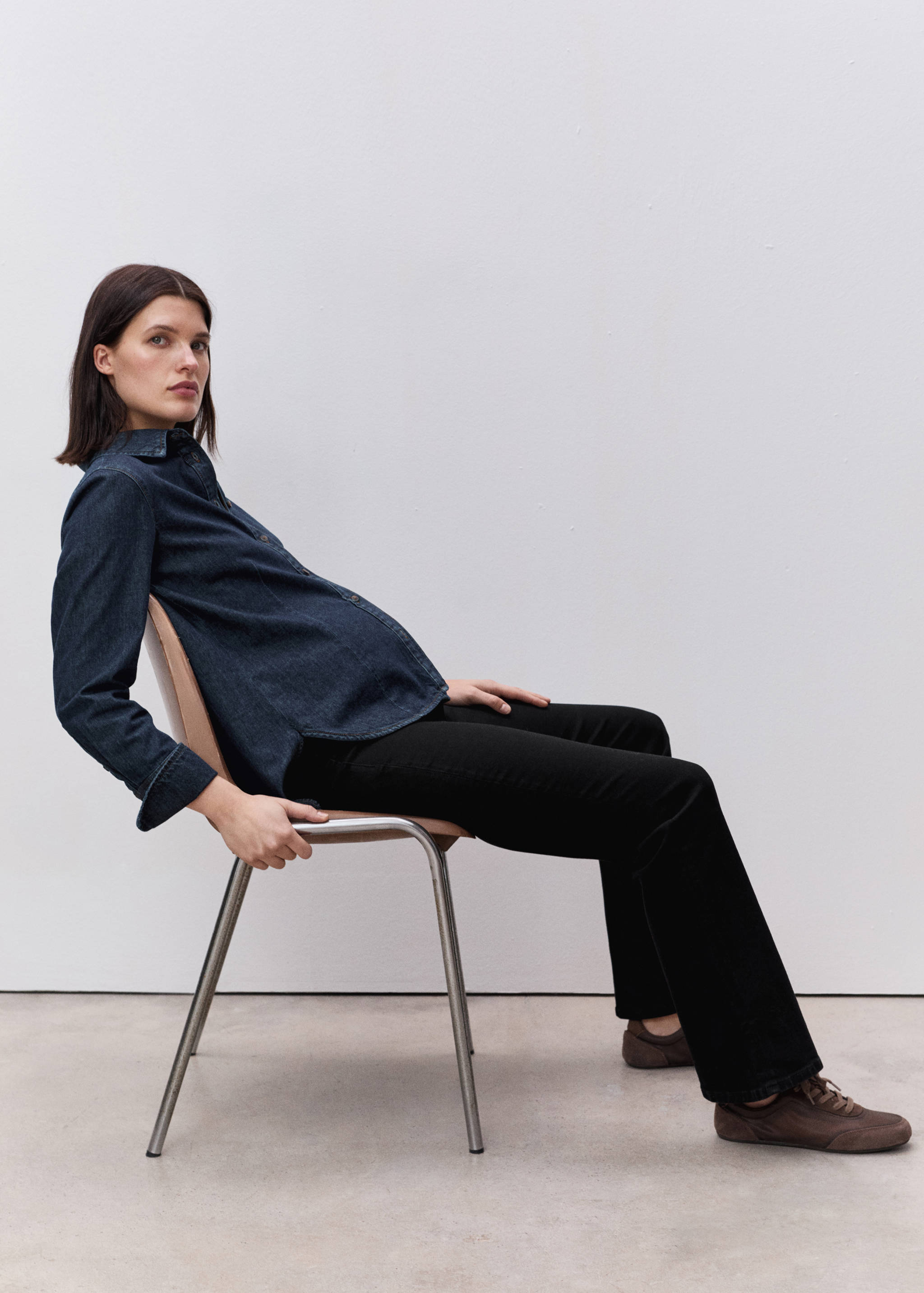 Maternity flared jeans - Details of the article 1