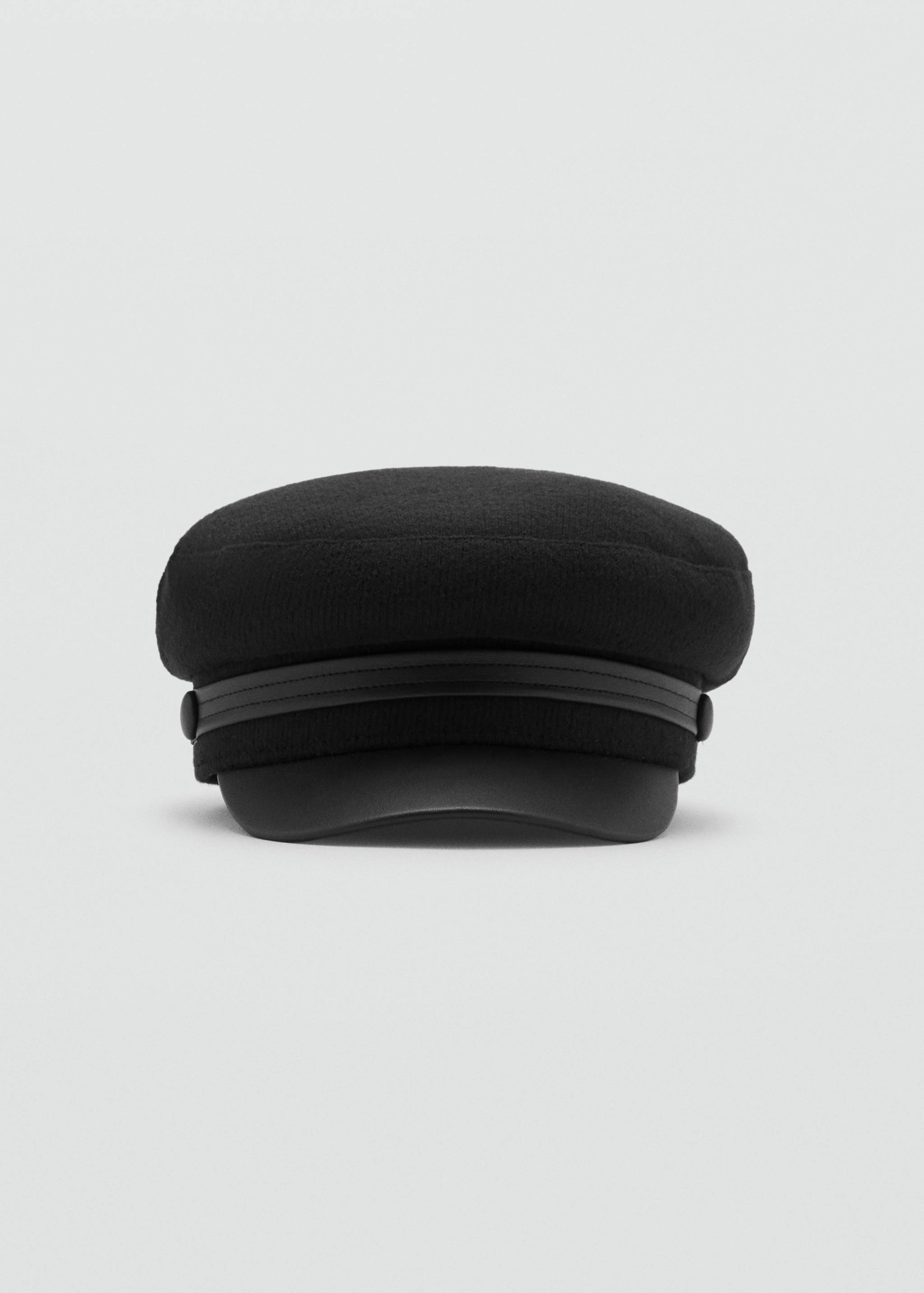 Gorra baker lisa - Plano medio