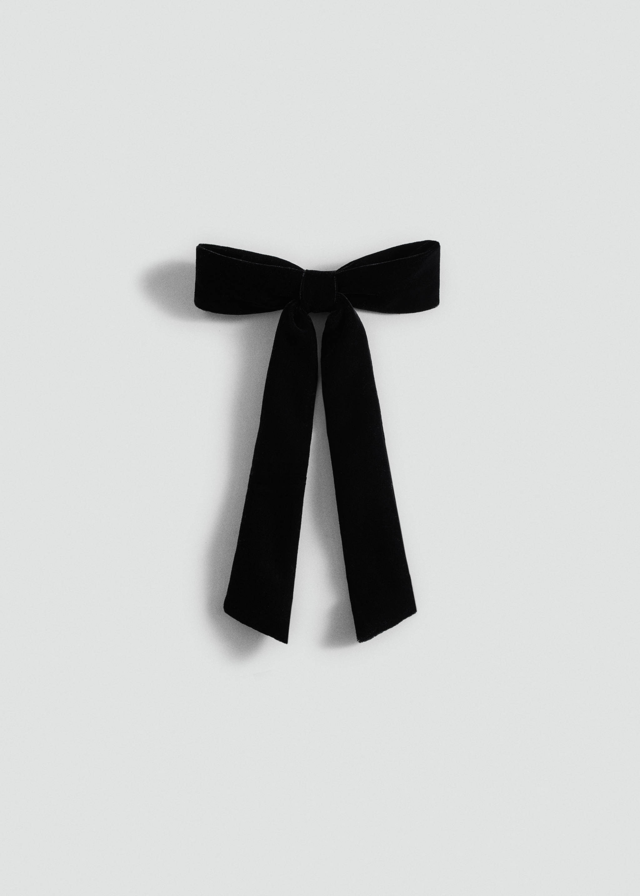 Pasador lazo terciopelo - Artículo sin modelo