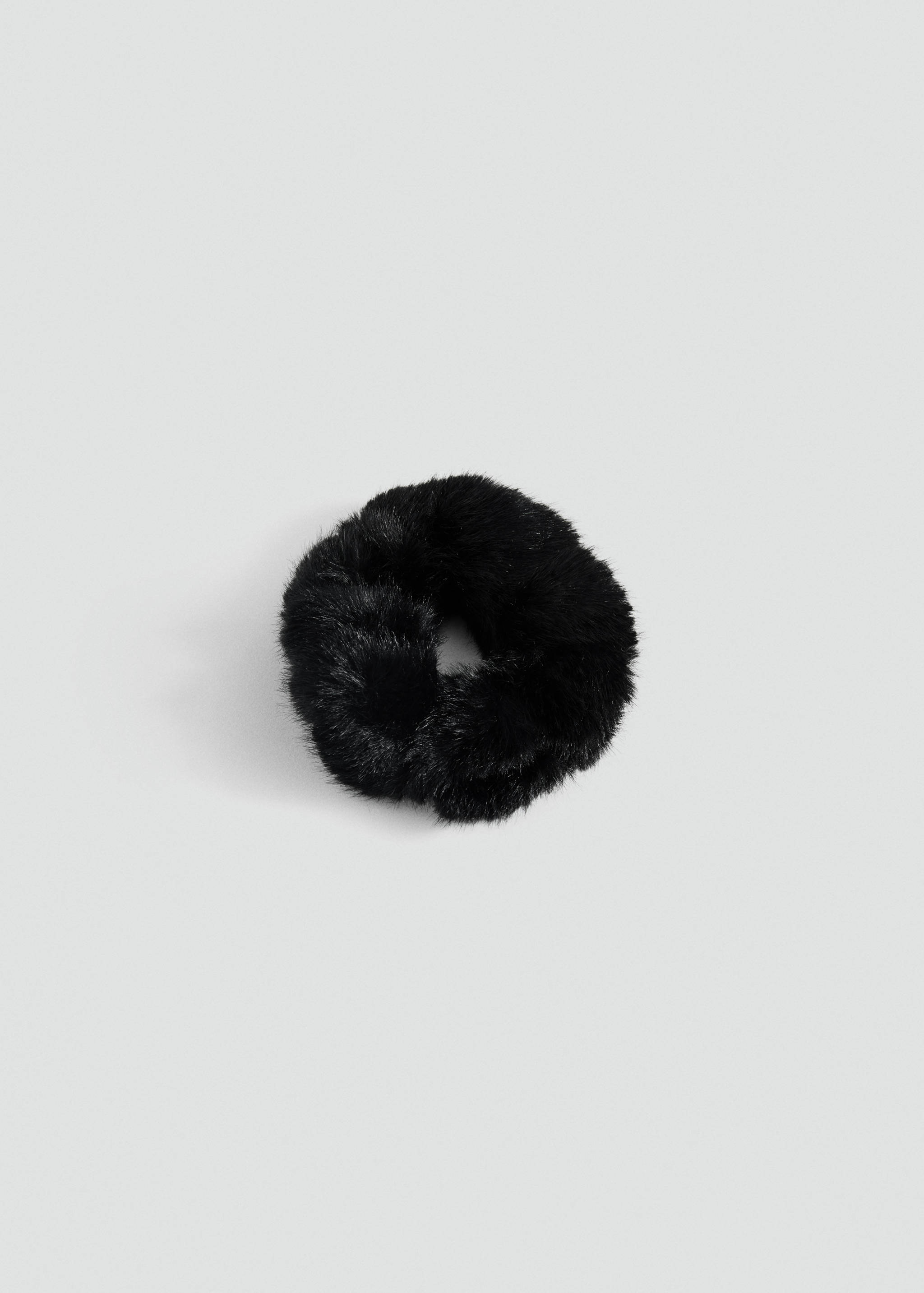 Scrunchie mit Felleffekt - Artikel ohne Model