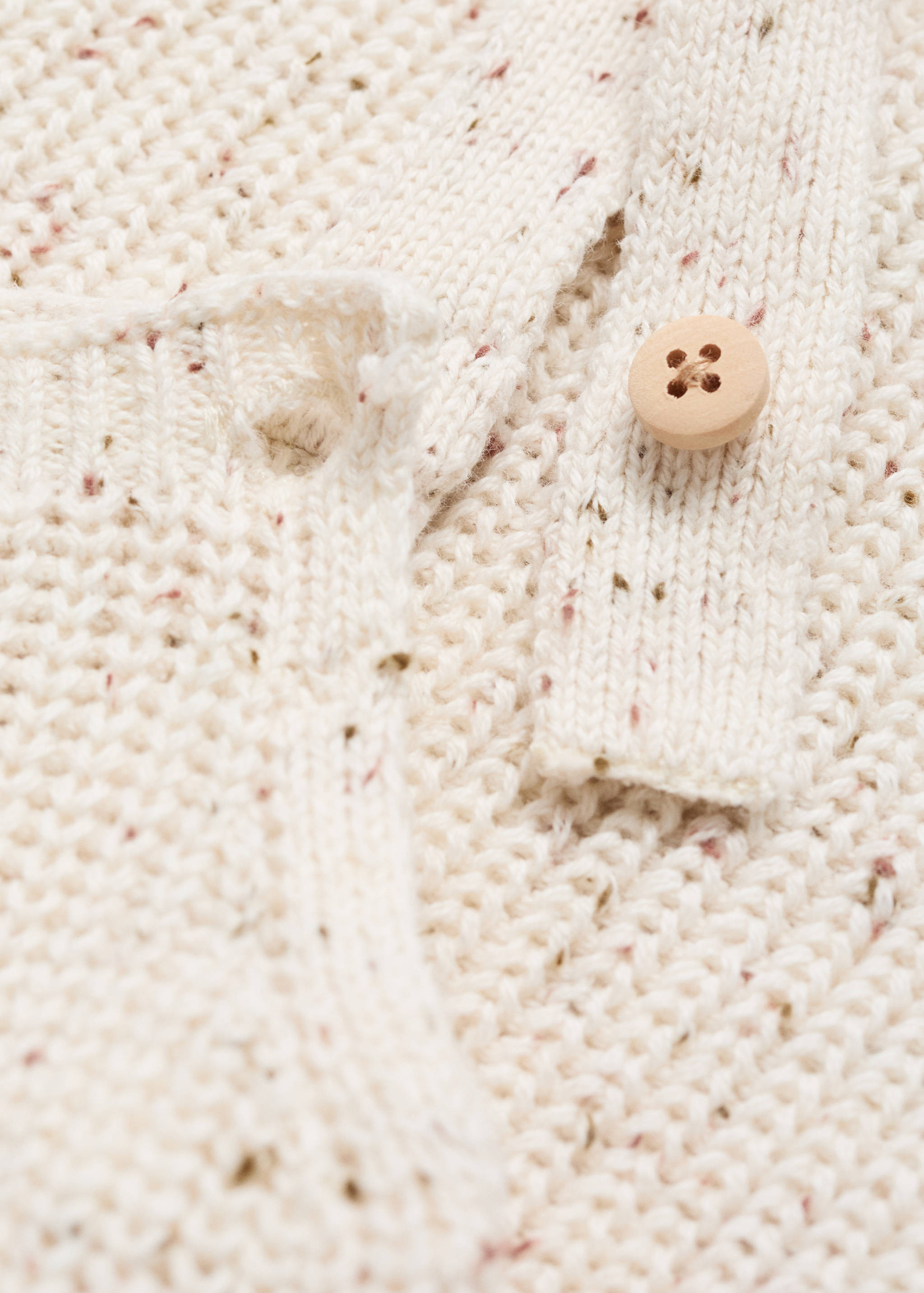 Cotton knit dungarees - Details of the article 8
