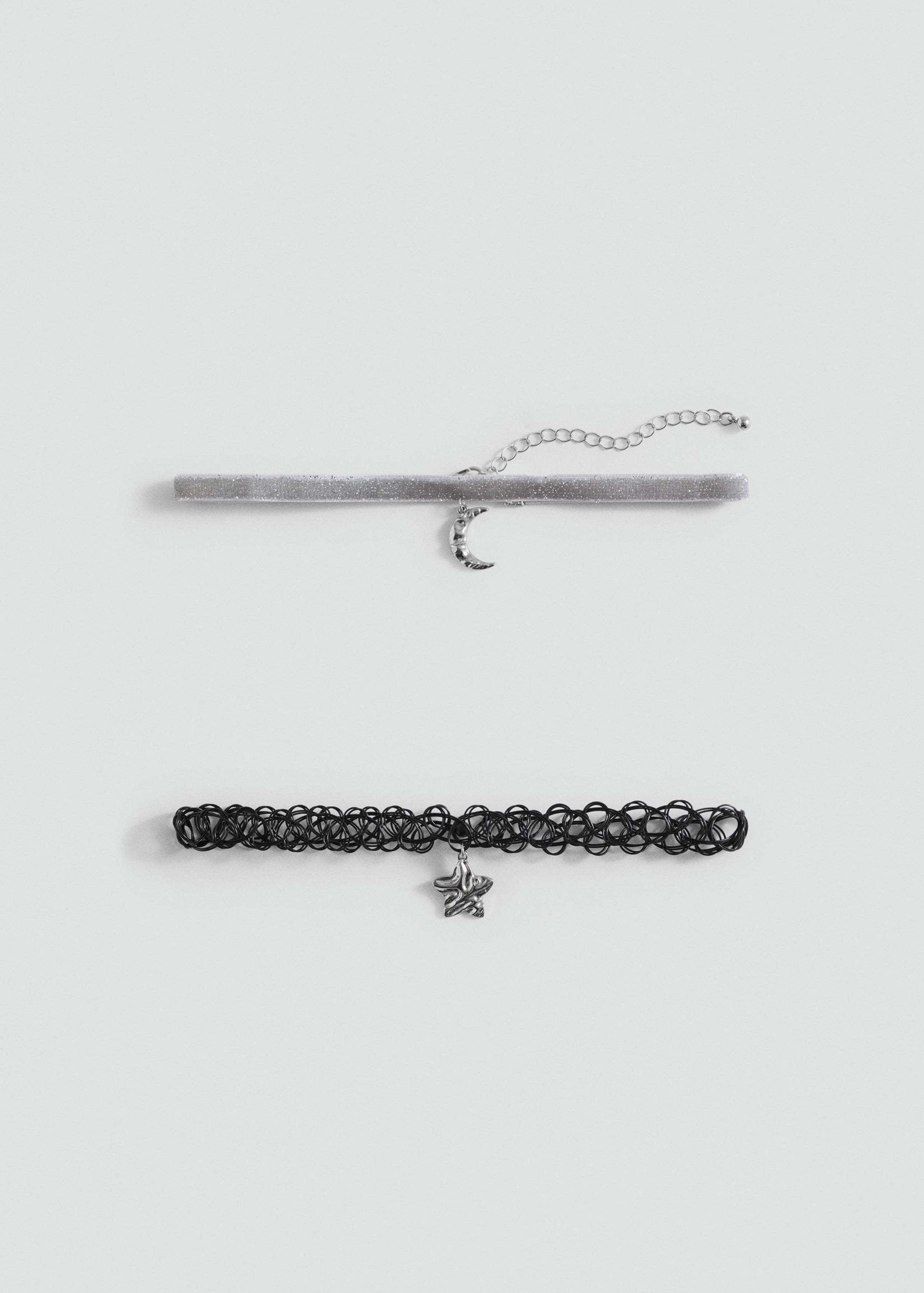 2 Pendant chockers pack - Article without model
