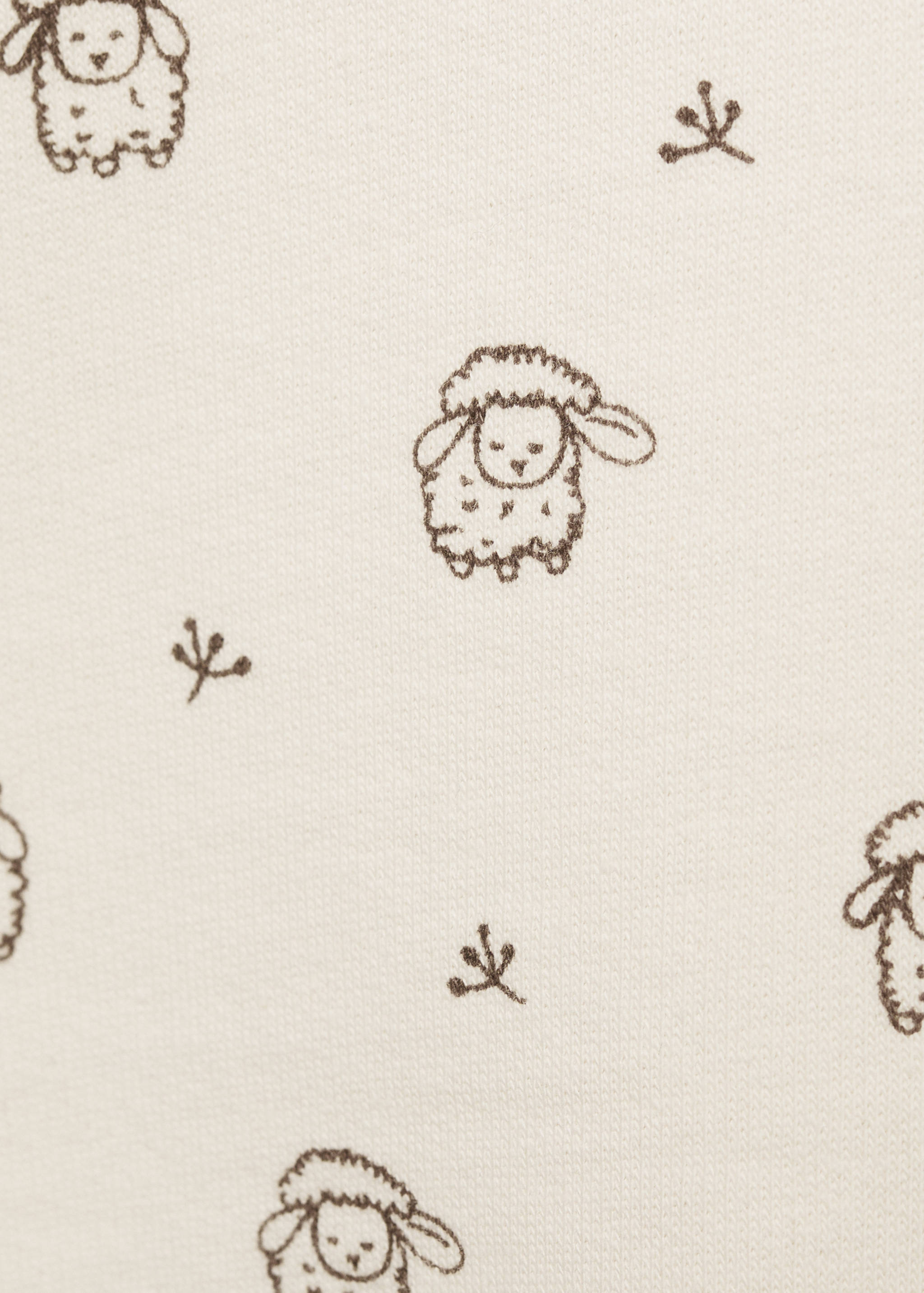 Printed cotton sweatshirt - Details of the article 0