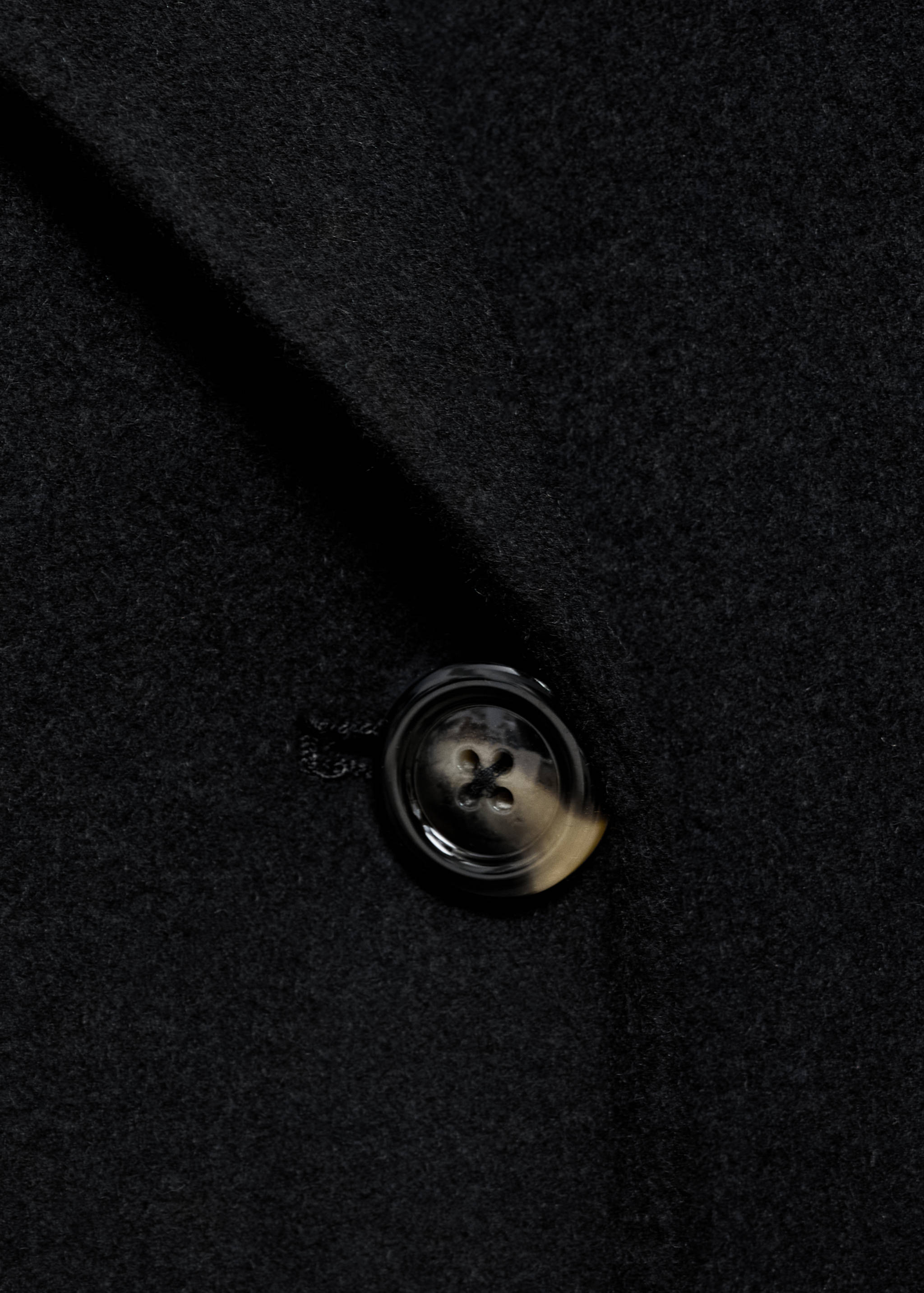 Handmade oversized wool coat - Details of the article 8