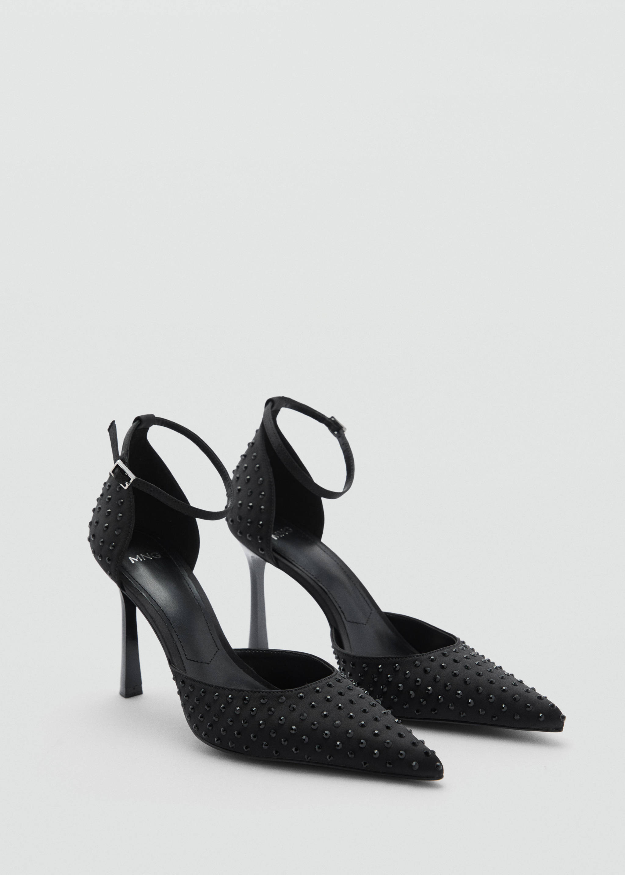 Crystal heel shoe - Medium plane
