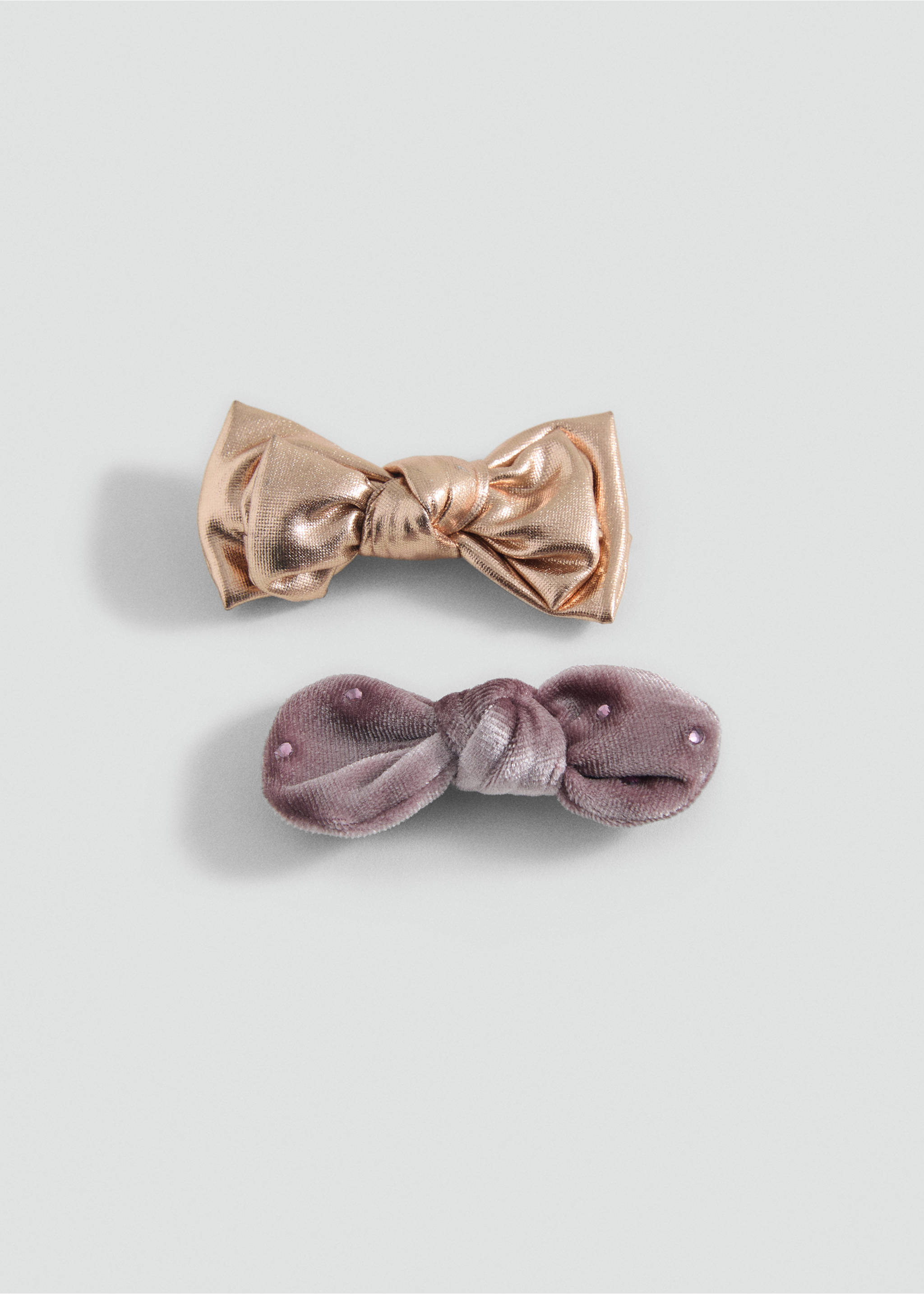 Hairclip set - Article without model, Gold. Ref: 87010366-00.