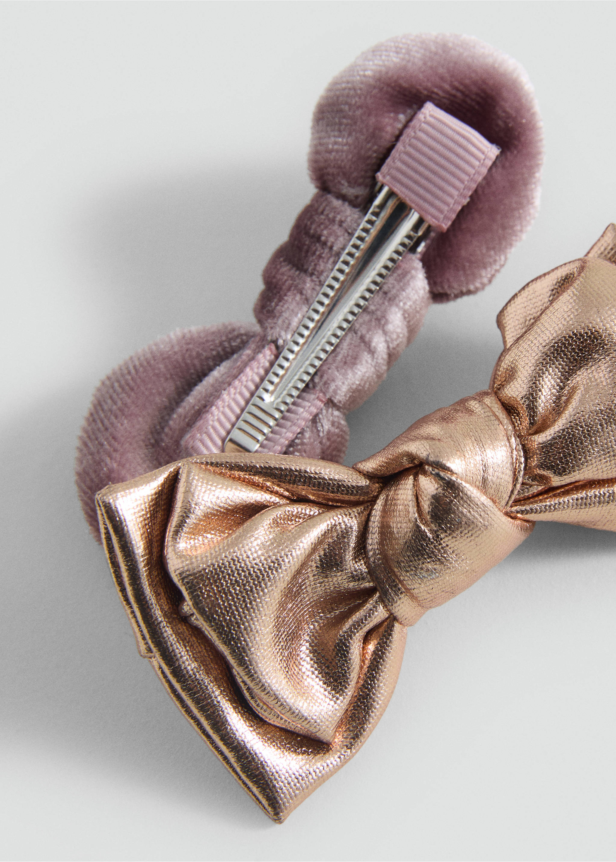 Hairclip set - Medium plane, Gold. Ref: 87010366-00.