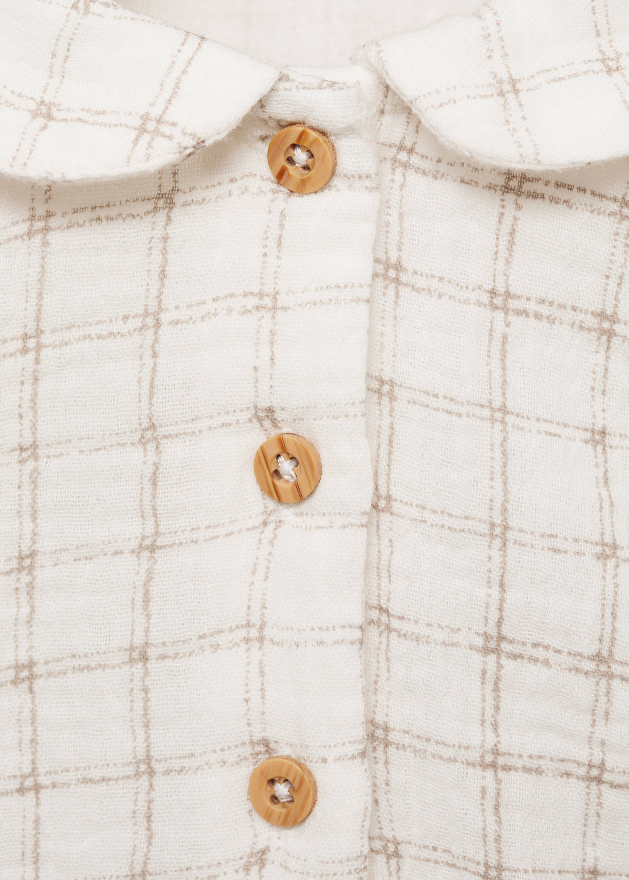 Blouse à carreaux coton - Détail de l'article 8