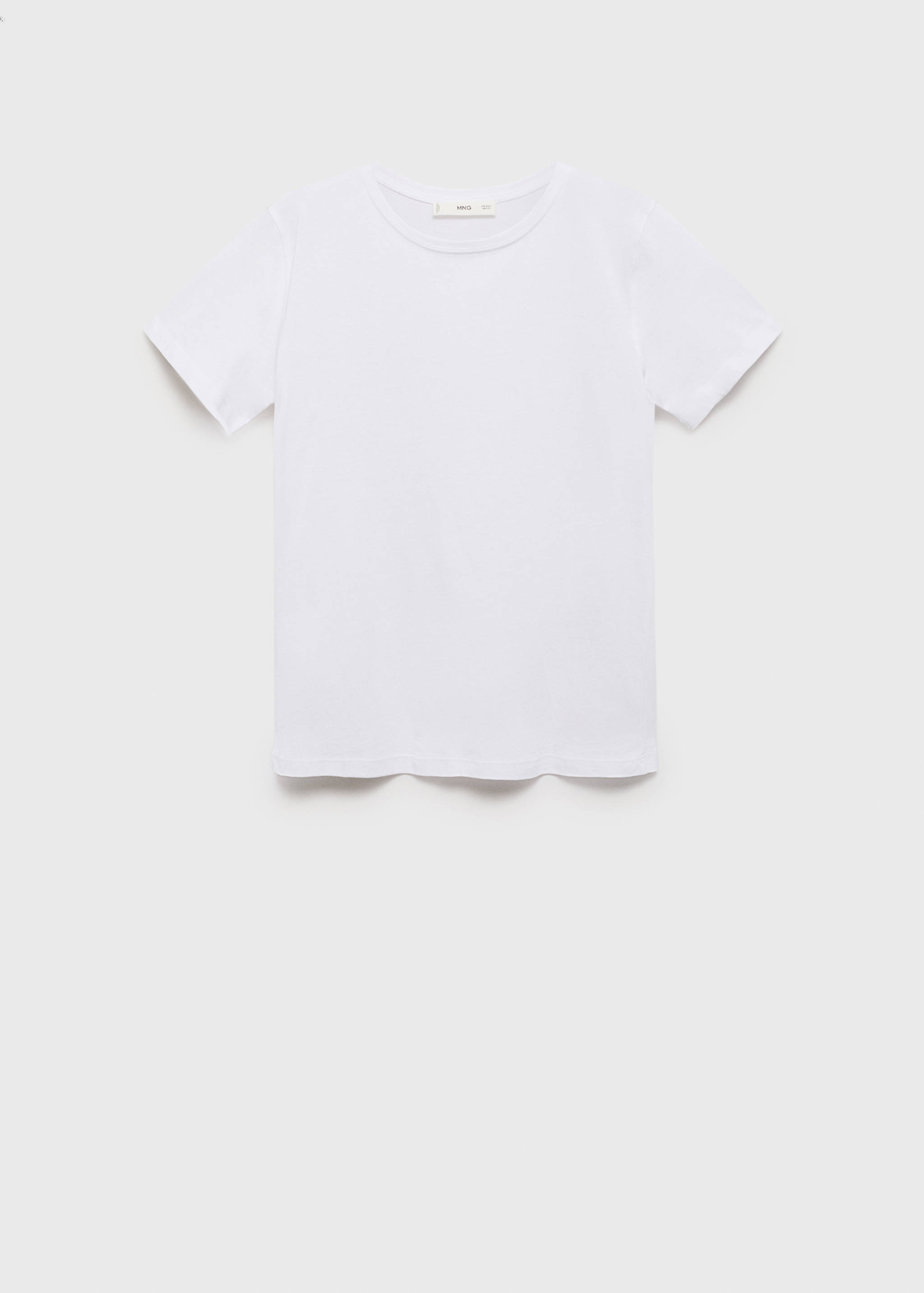 Short-sleeved cotton t-shirt - Article without model