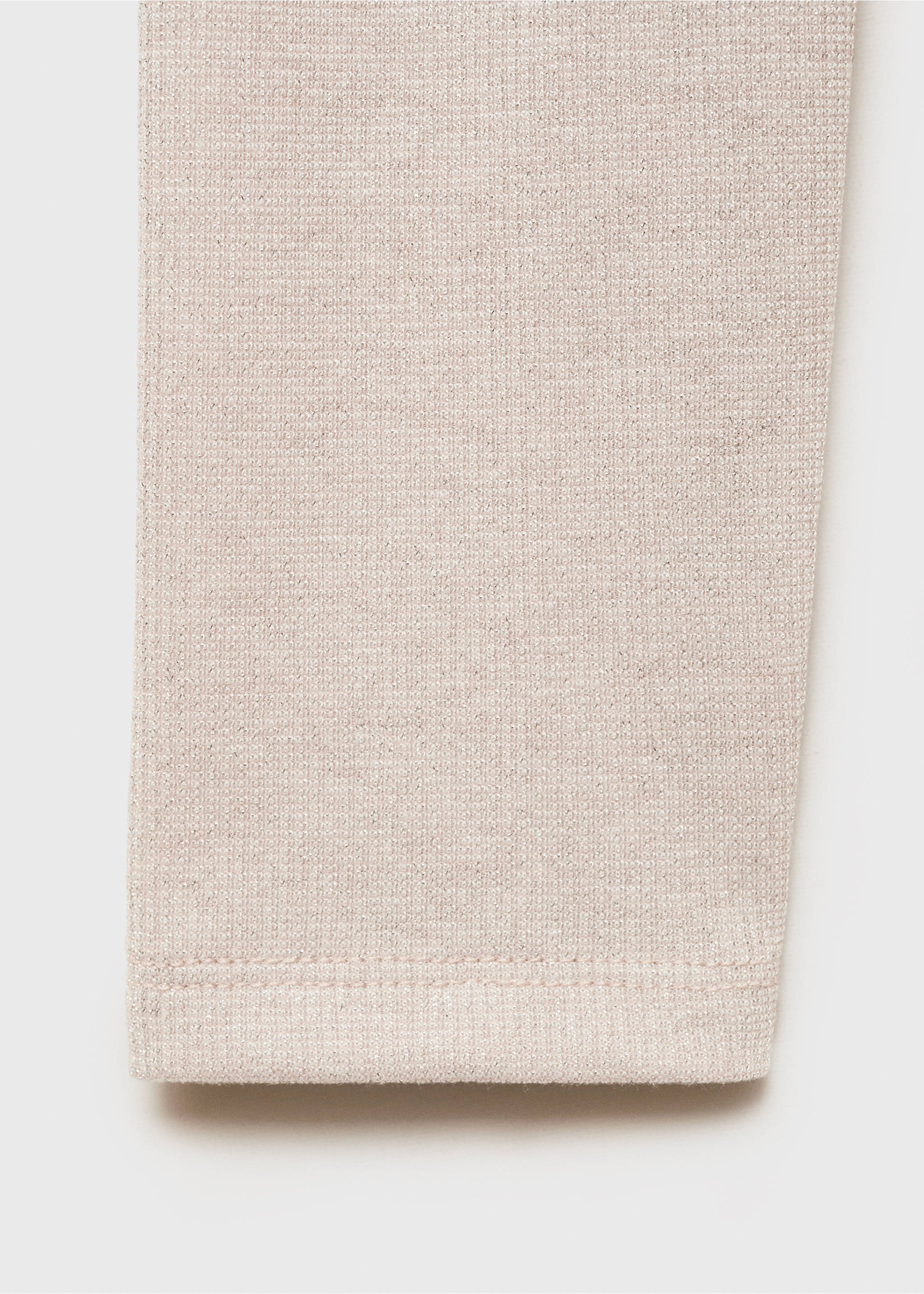 T-shirt maglia lurex - Dettaglio dell'articolo 0, Beige. Ref: 87010439-00.