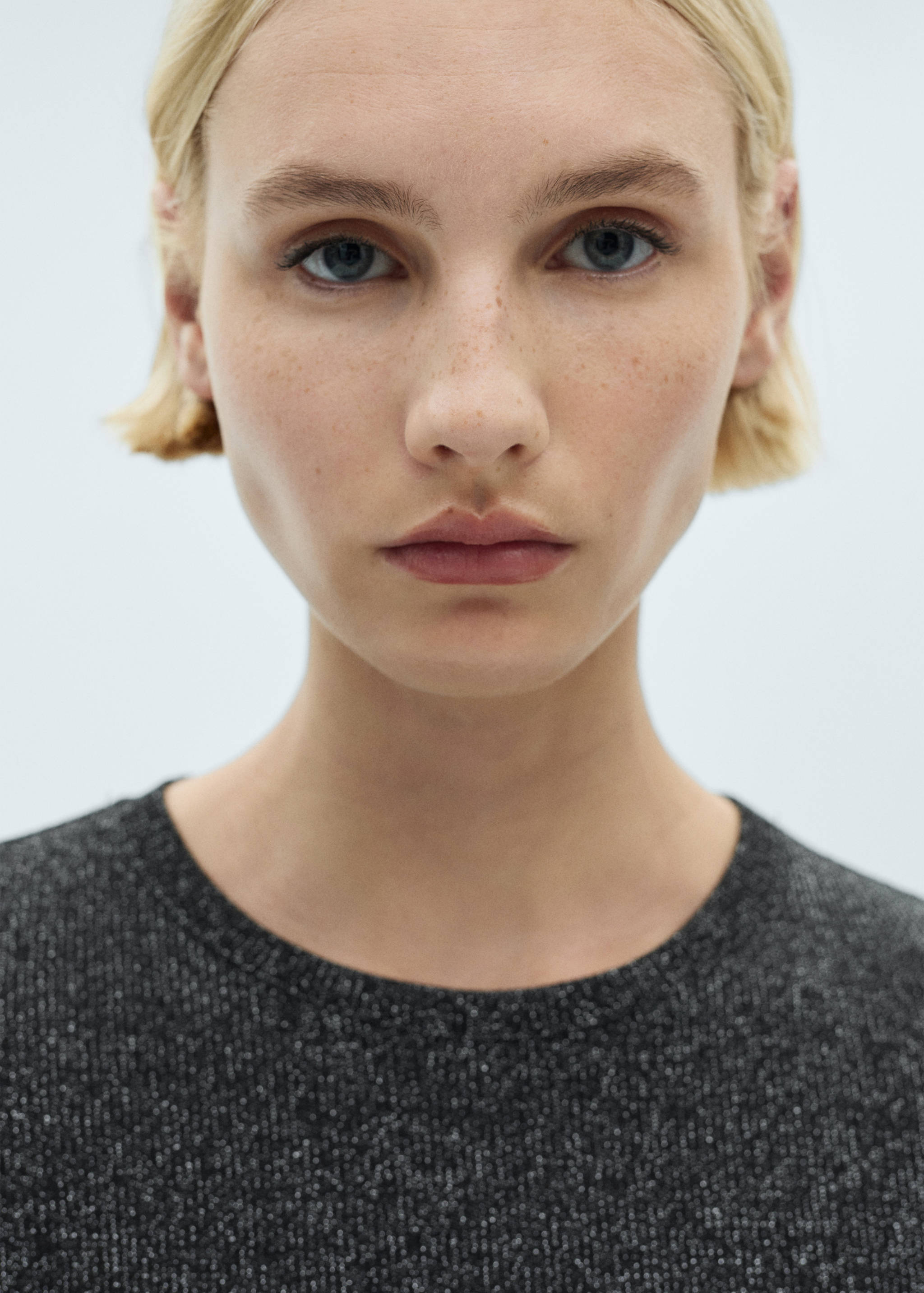 Koszulka z lureksowej dzianiny - Szczegóły artykułu 1