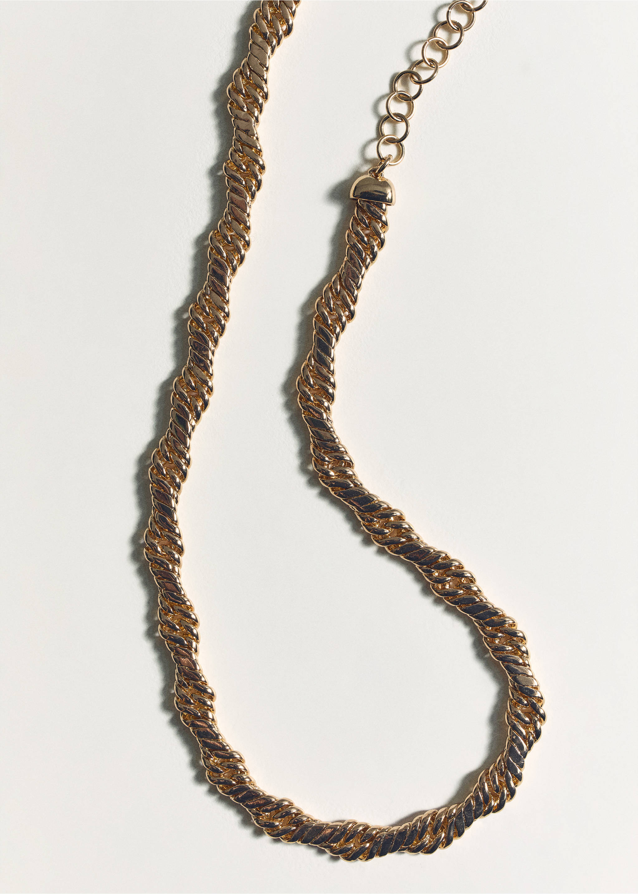 Collar cadena eslabones - Detalle del artículo 5, Oro. Ref: 87010449-00.