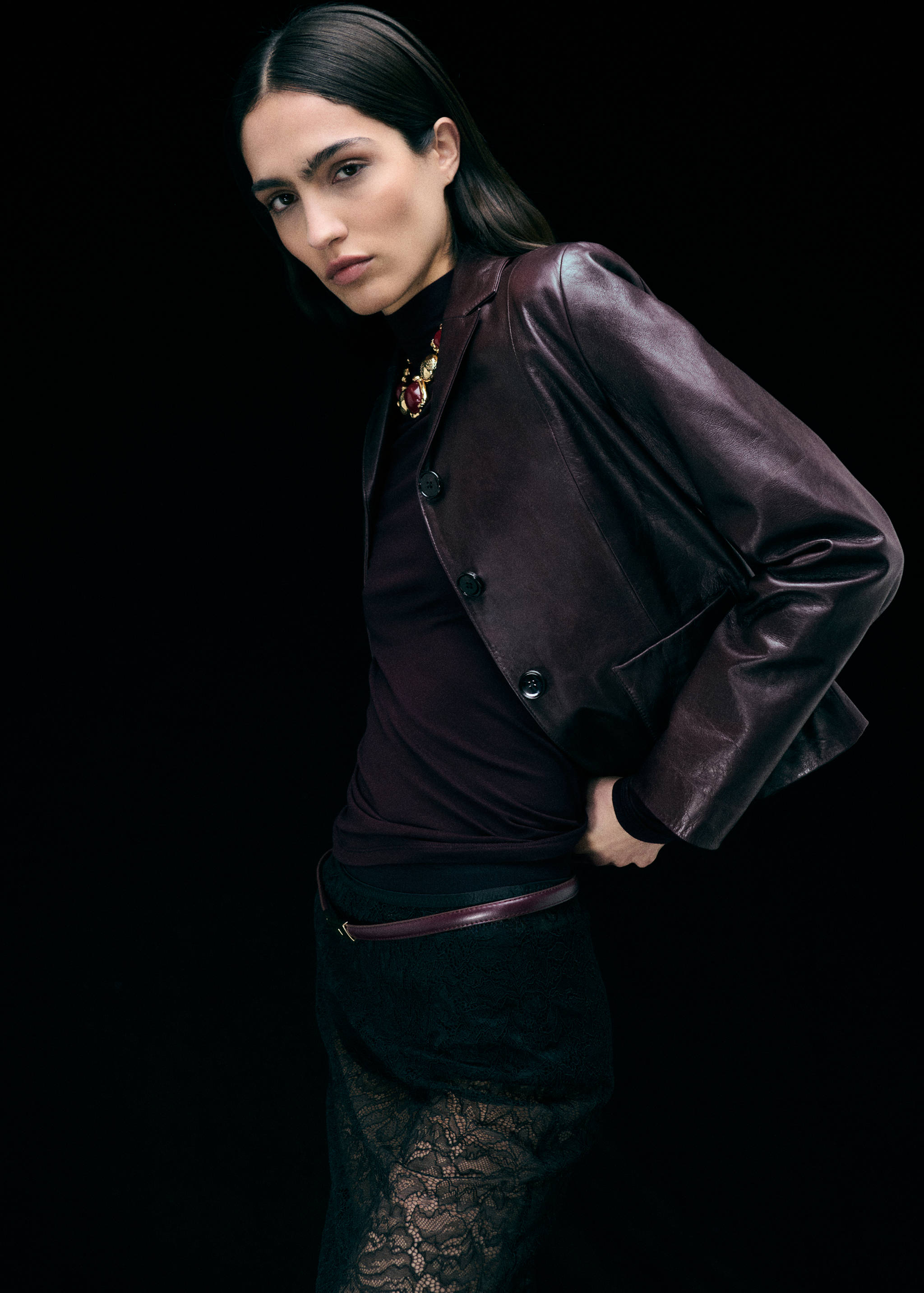 Combined beads necklace - General plane