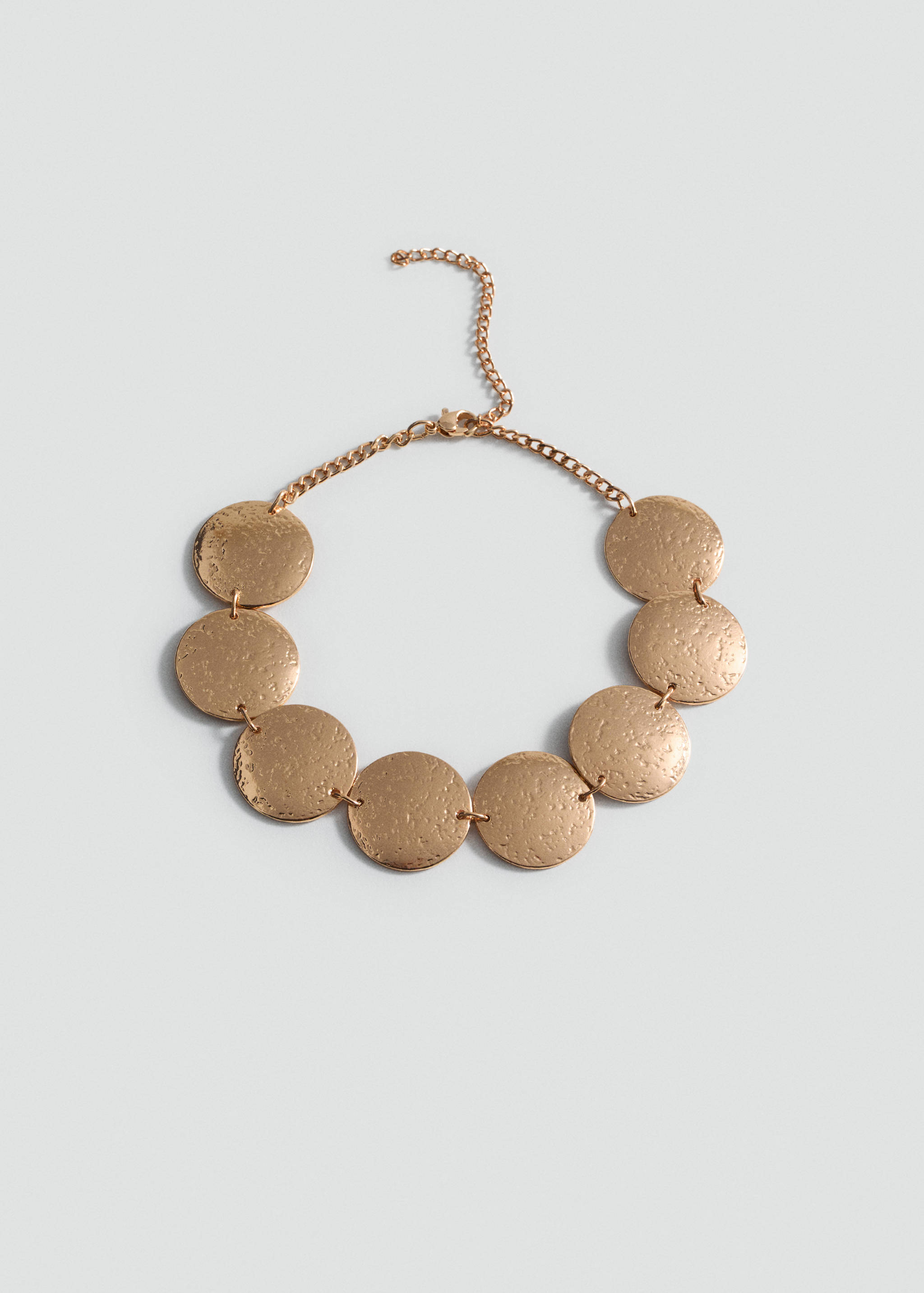 Coin charm necklace - Article without model