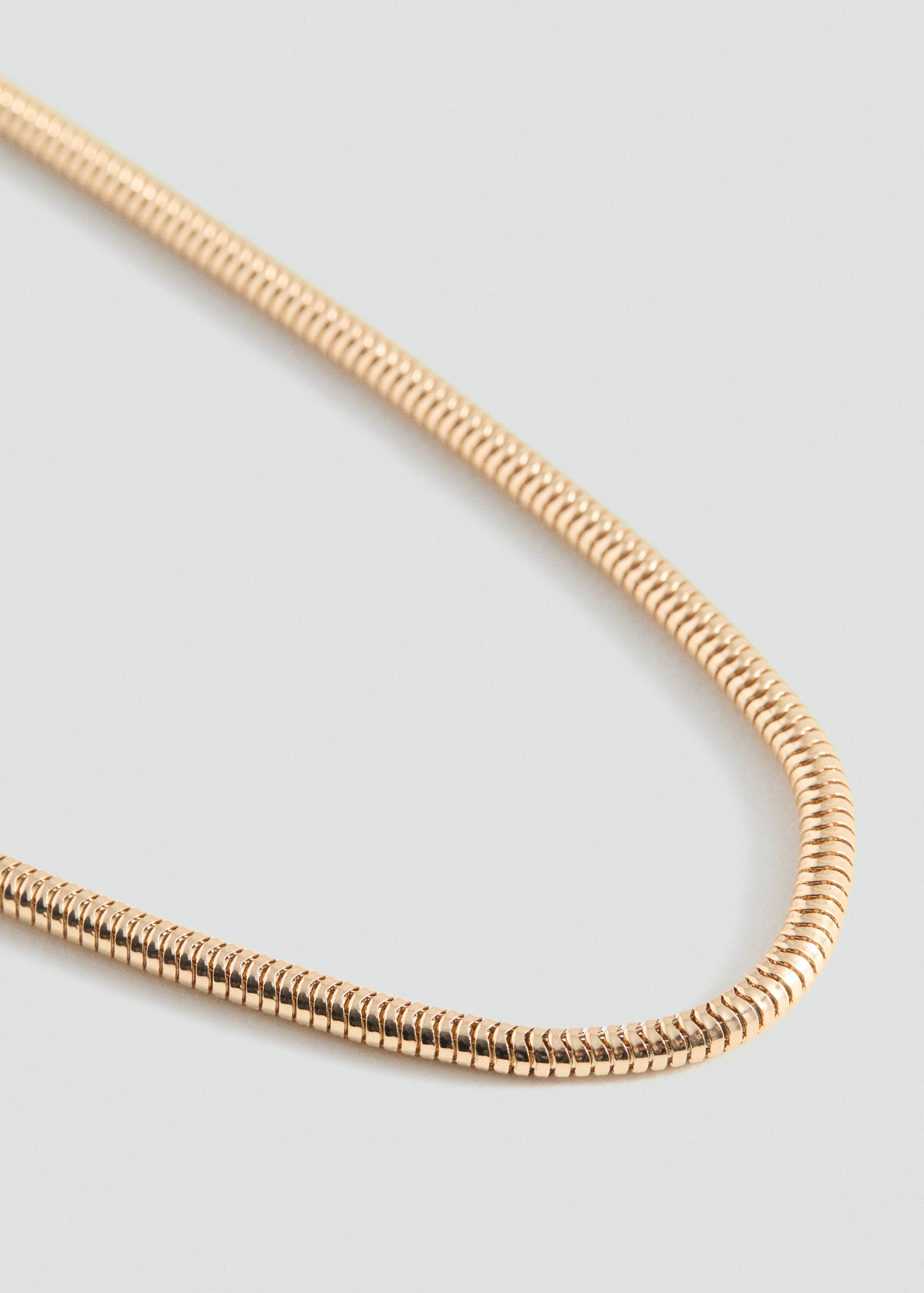 Snake necklace - Medium plane