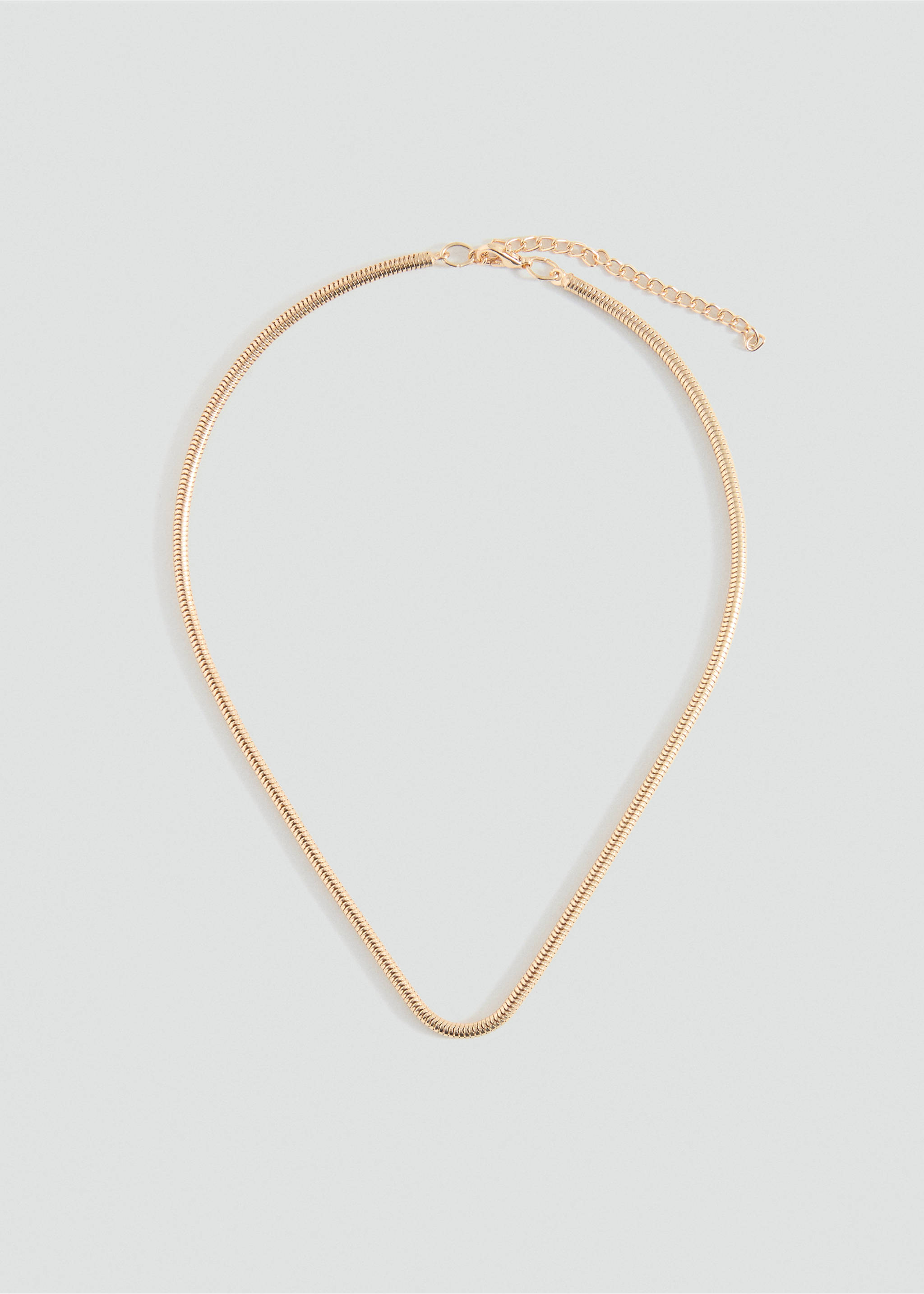 Snake necklace - Article without model, Gold. Ref: 87010457-00.