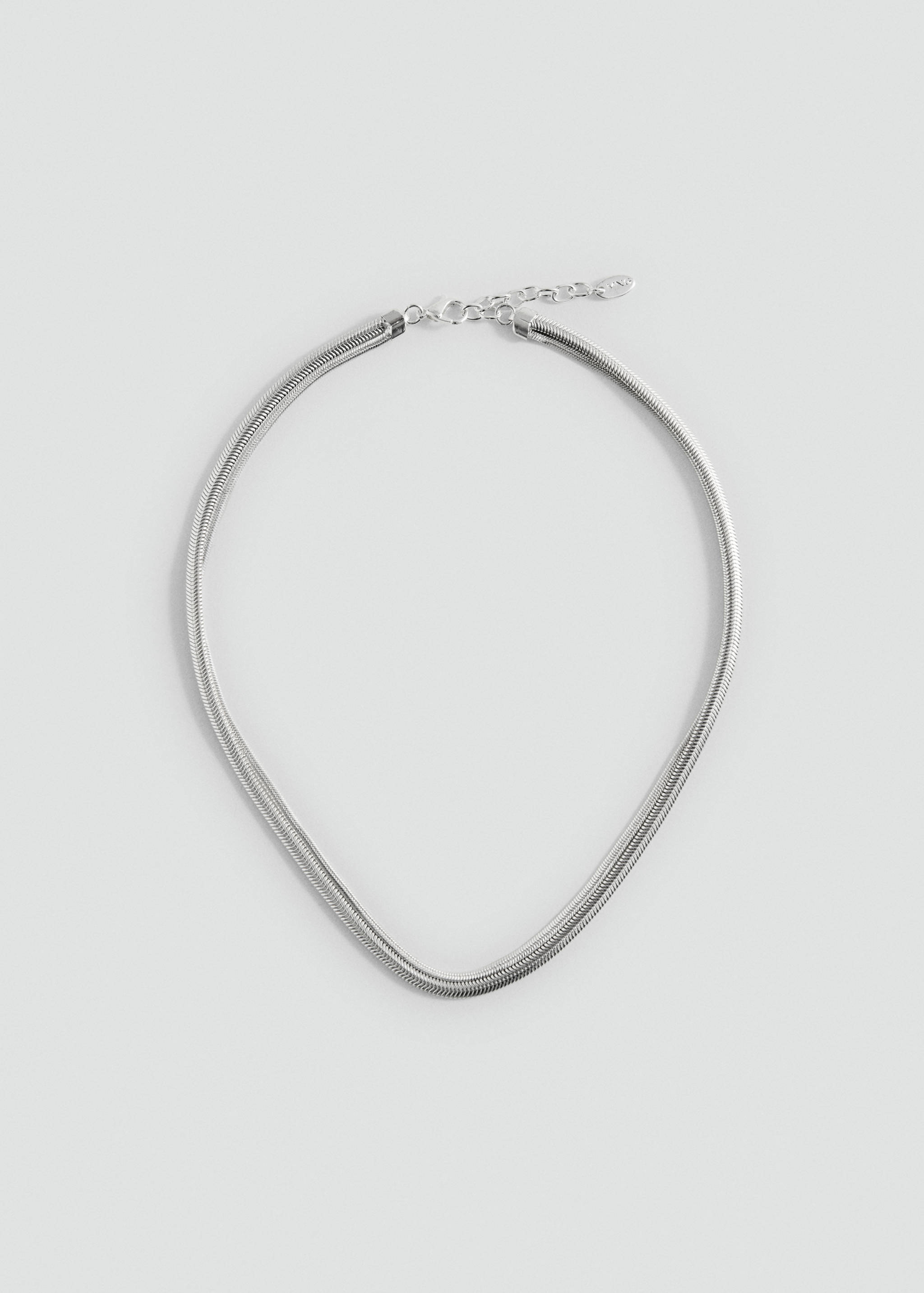 Doppelte Halskette mit Textur - Artikel ohne Model