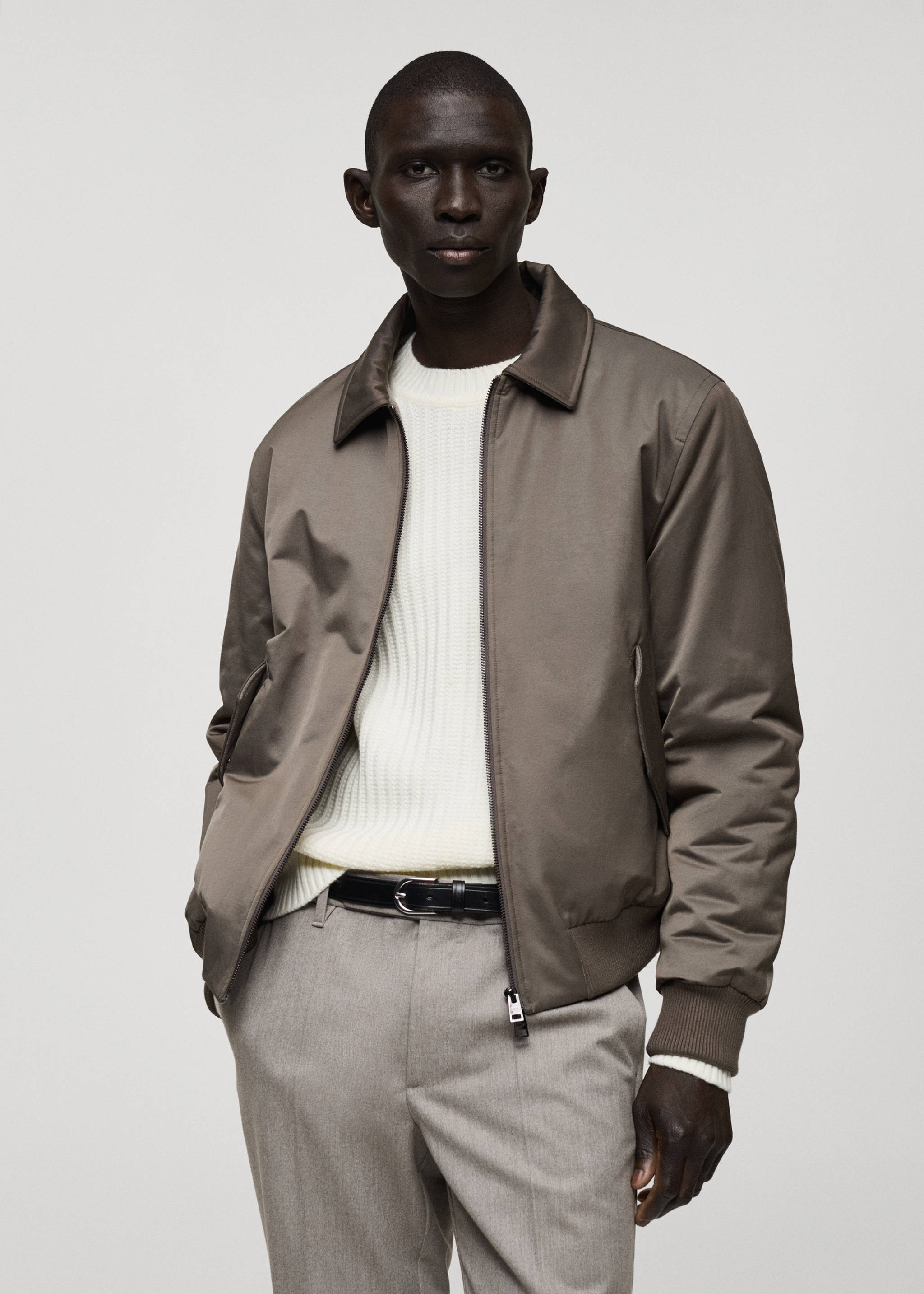 Giacca trapuntata water repellent - Piano medio