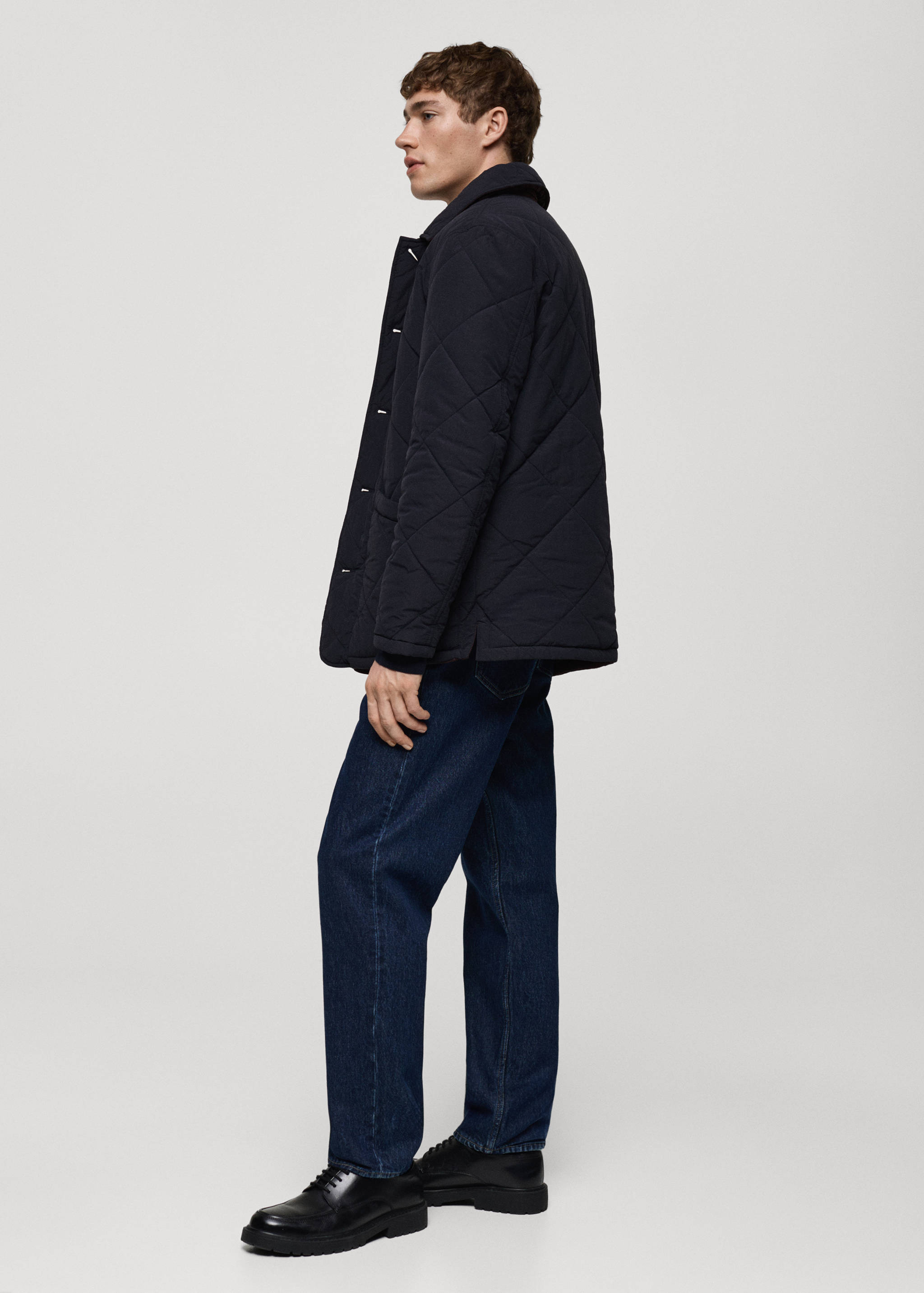 Casaco acolchoado reversível bicolor - Pormenor do artigo 2