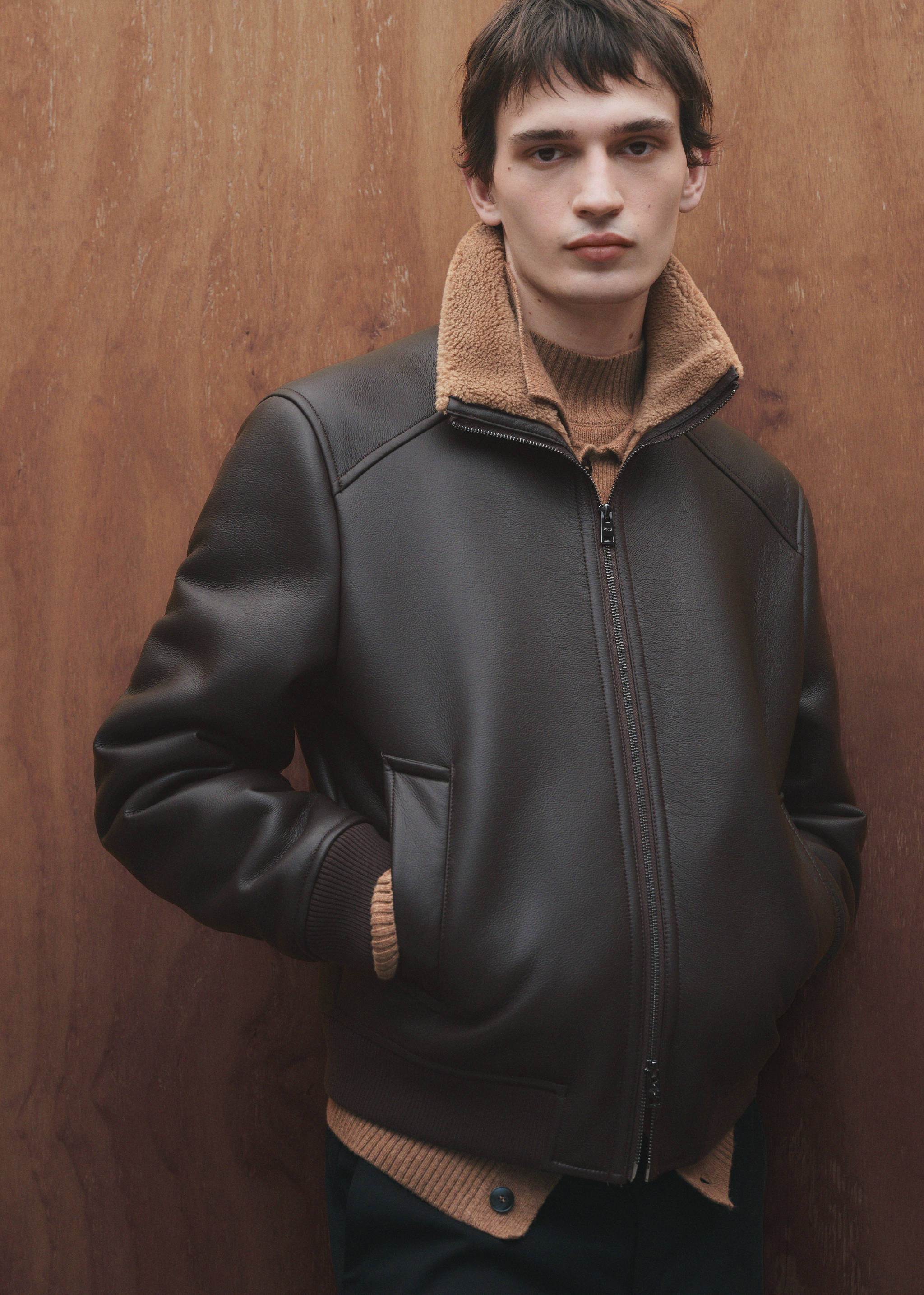 Faux-fur jacket with fleece lining - Details of the article 3