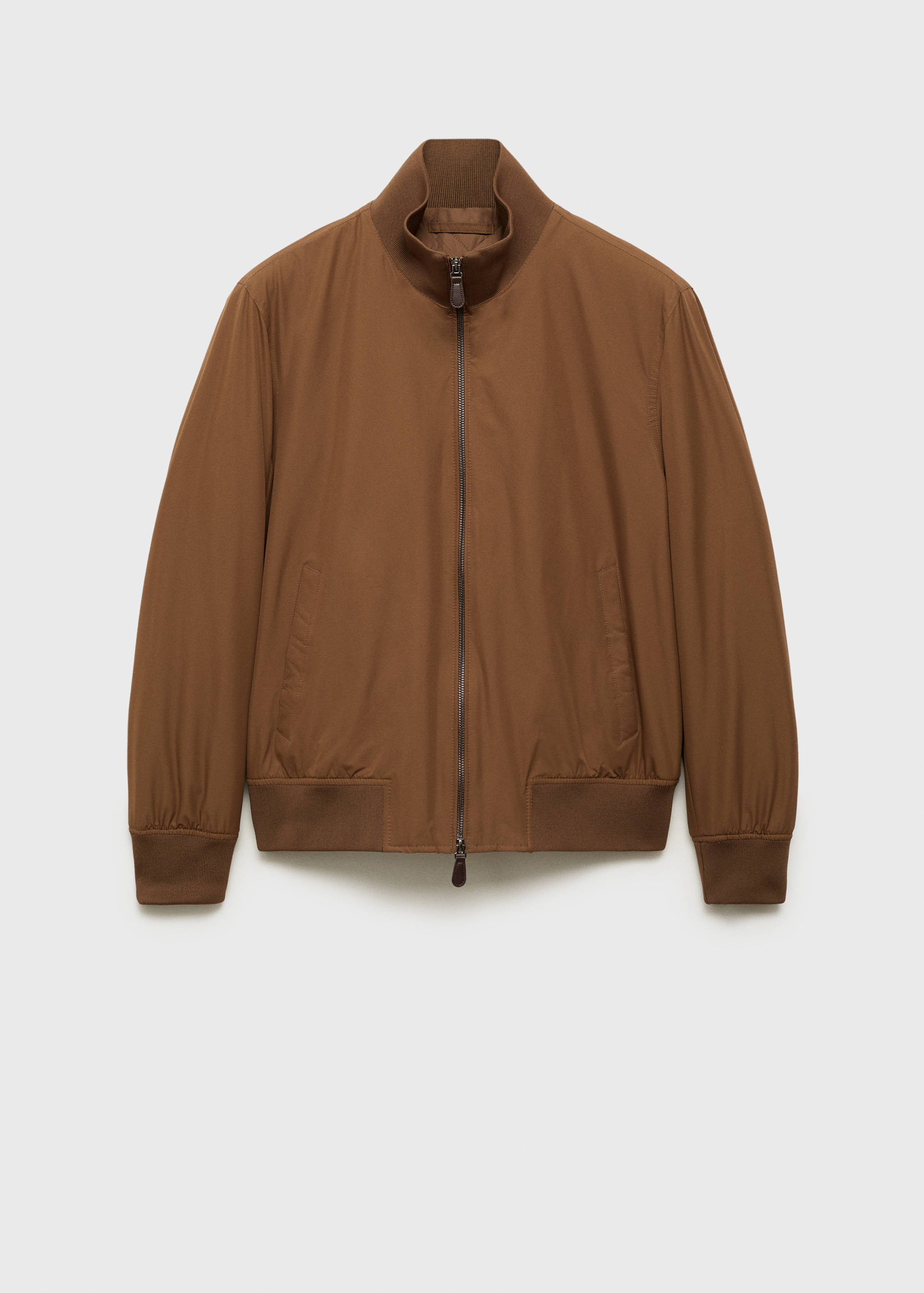 Water-repellent quilted bomber jacket - Article without model