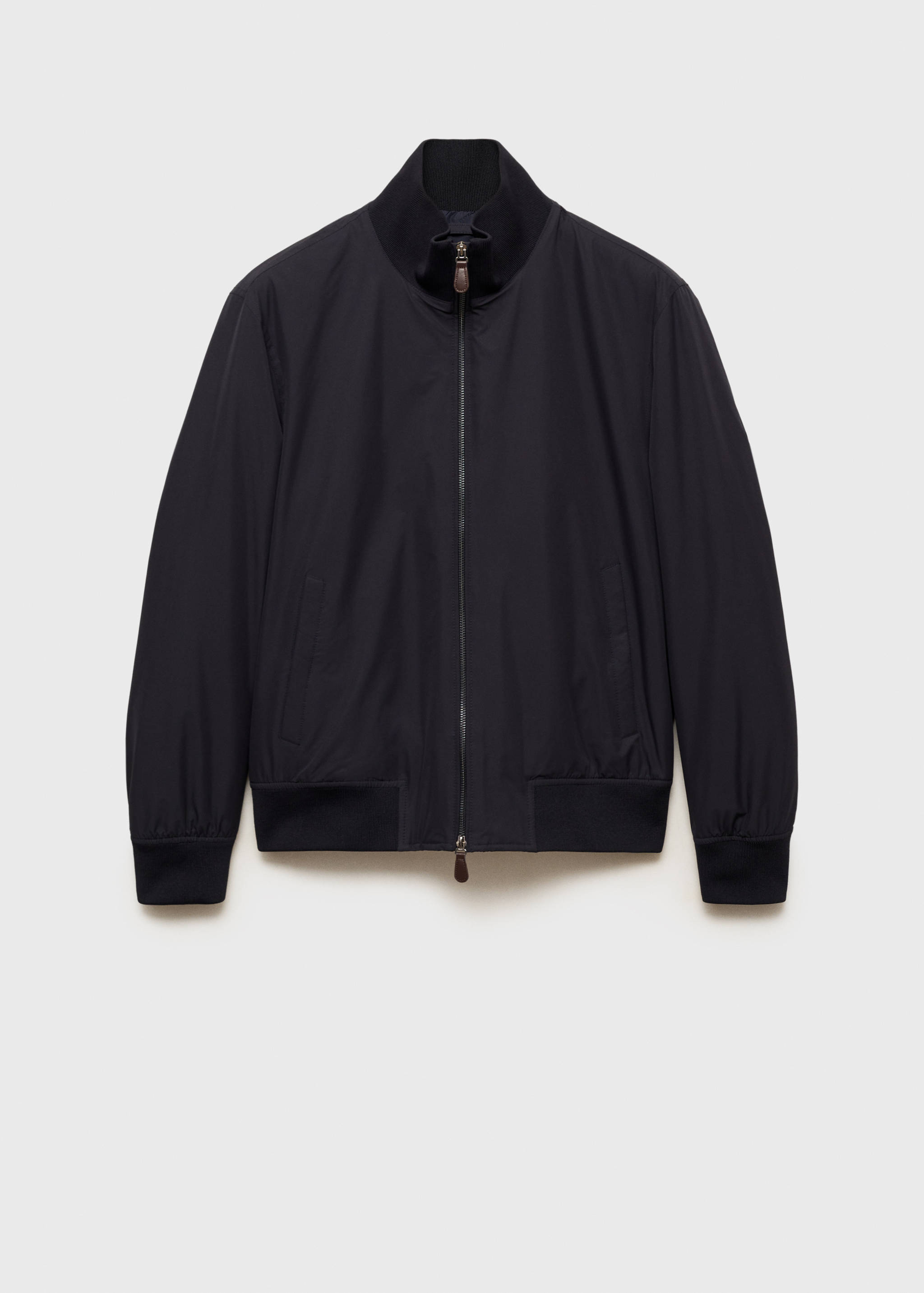 Water-repellent quilted bomber jacket - Article without model
