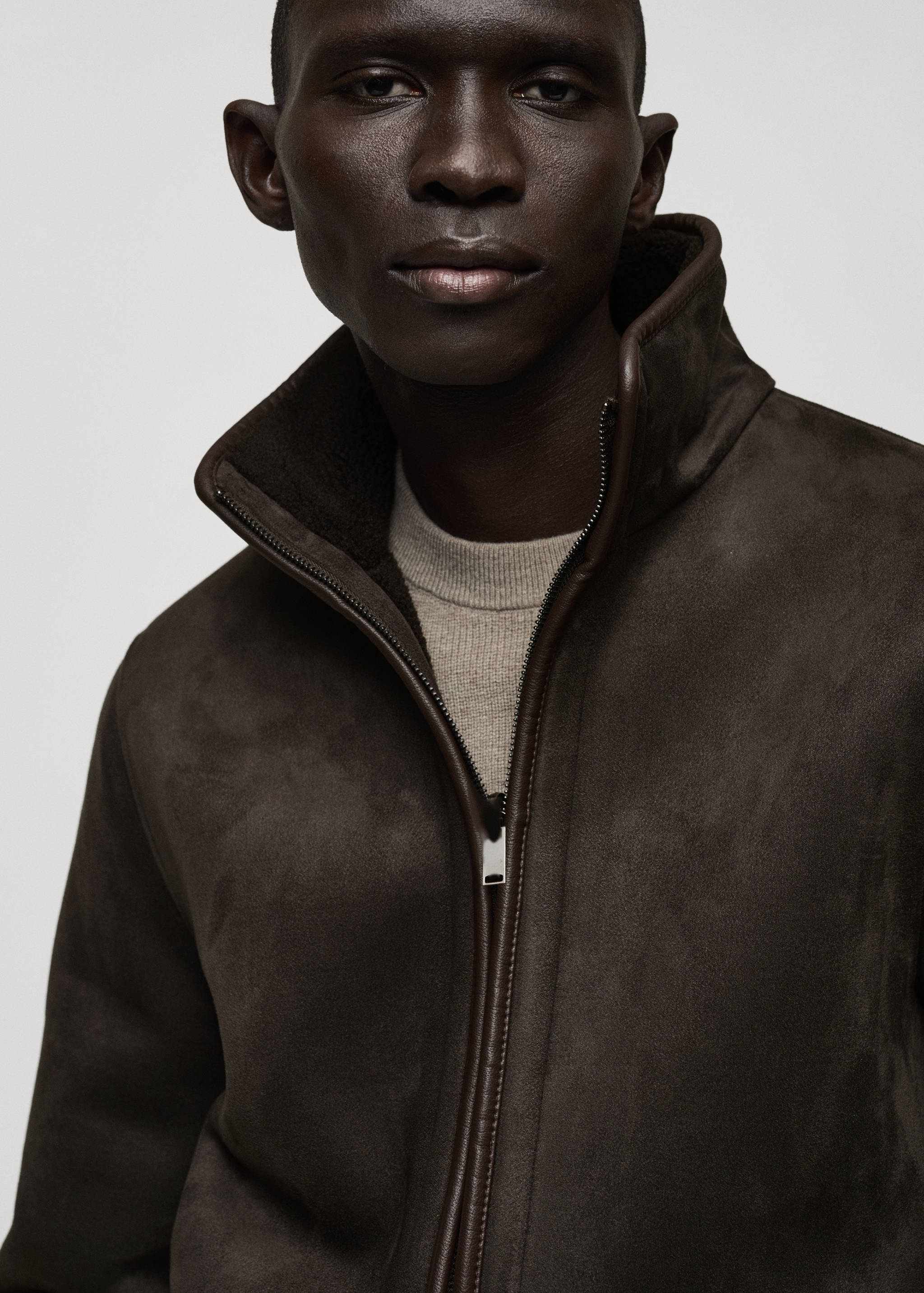 Reversible sheepskin jacket - Details of the article 1